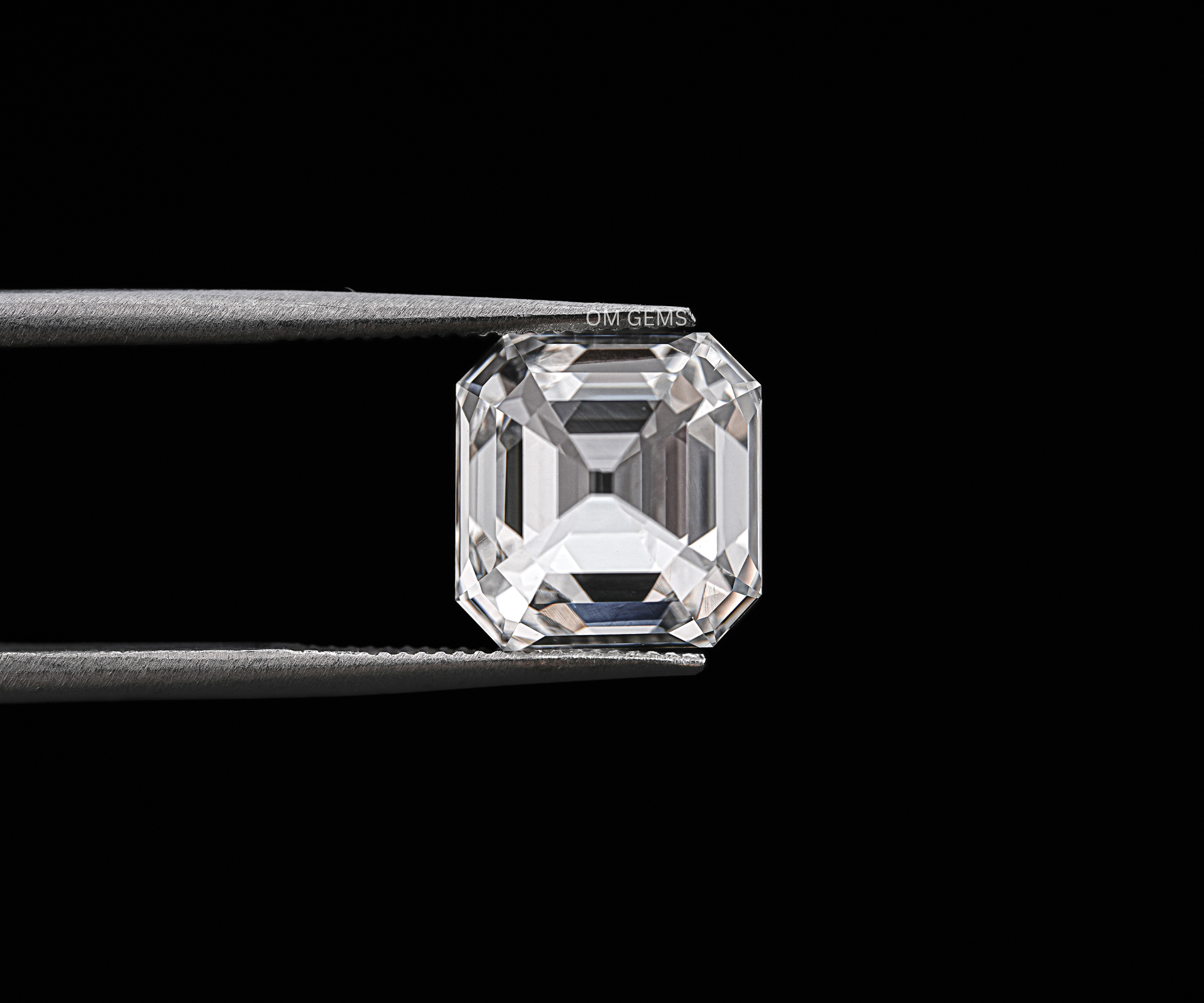 8.34 X 8.06 MM Asscher Cut Lab Grown Diamond