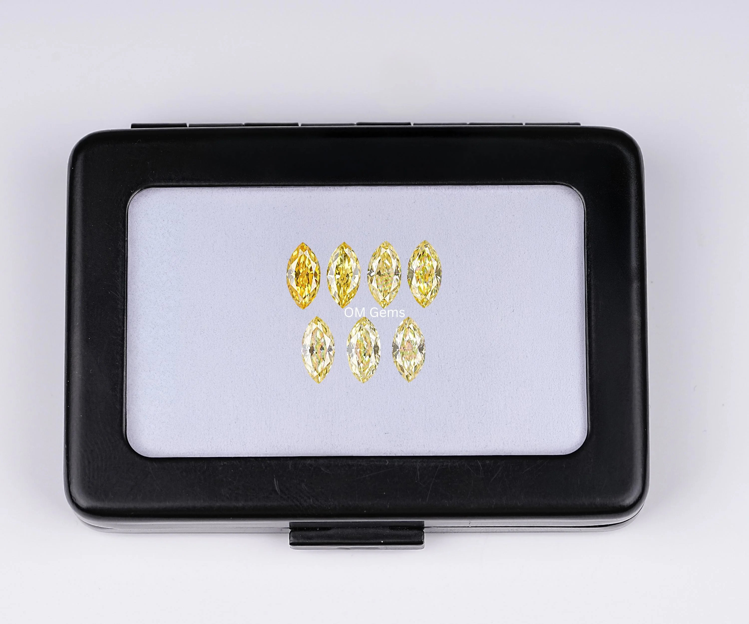 3.0 x 1.50 Yellow Marquise Cut Melee Diamond