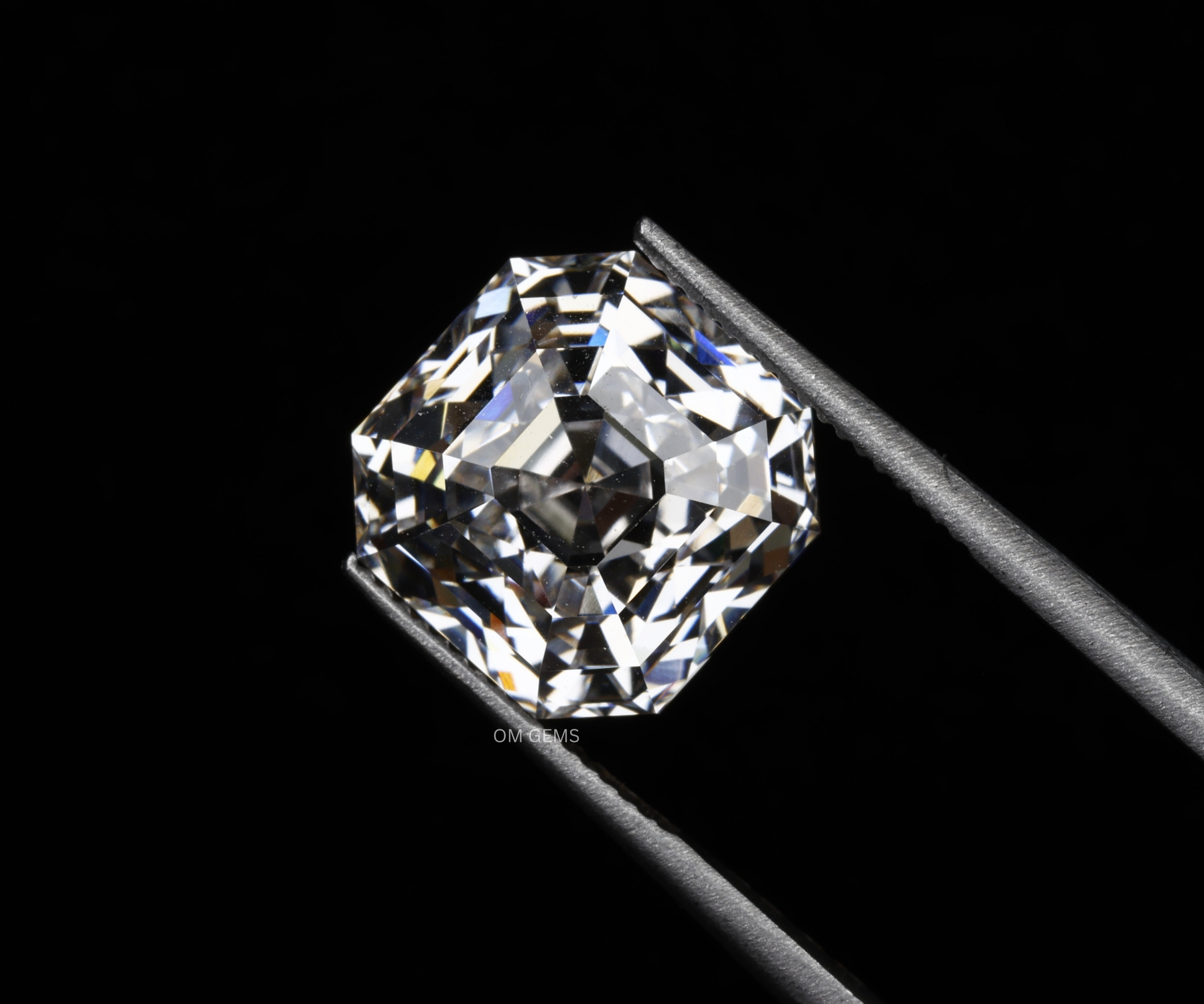 Lab Grown 3.60 CT Asscher Cut Diamond