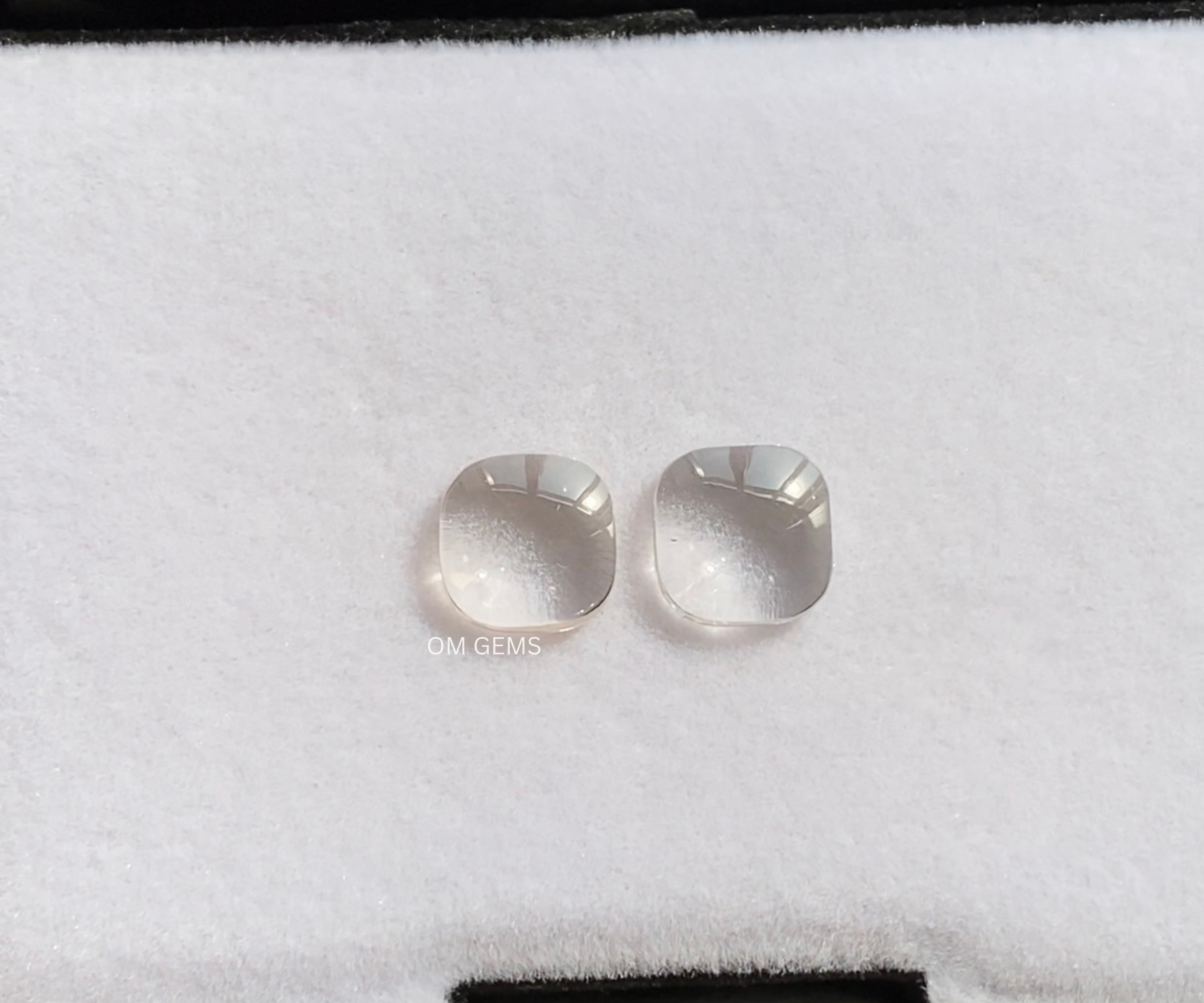 3.65 CT Cushion Lab Grown Diamond Matching Pair