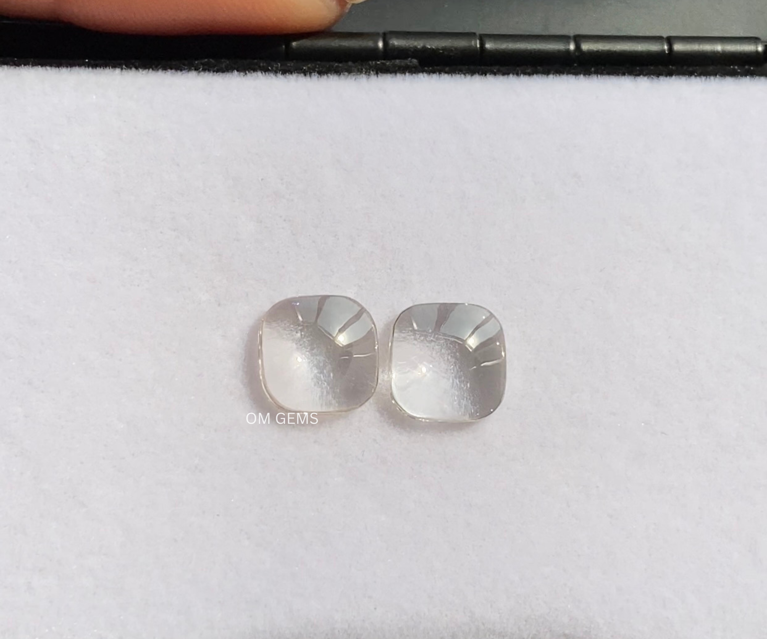 4.03 CT Cushion Lab Grown Diamond Matching Pair