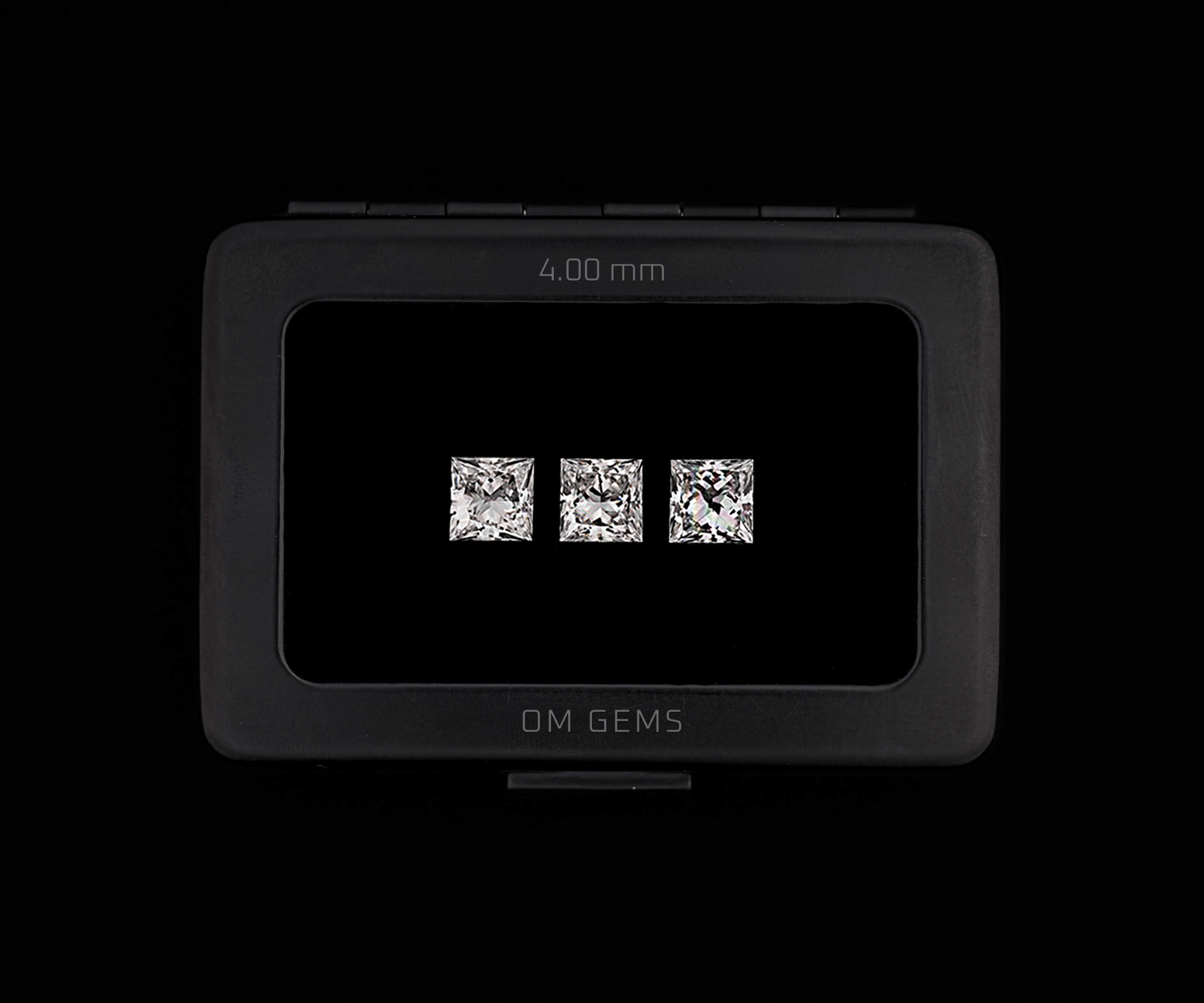 4.0 MM Princess Cut Loose Lab Grown Diamonds