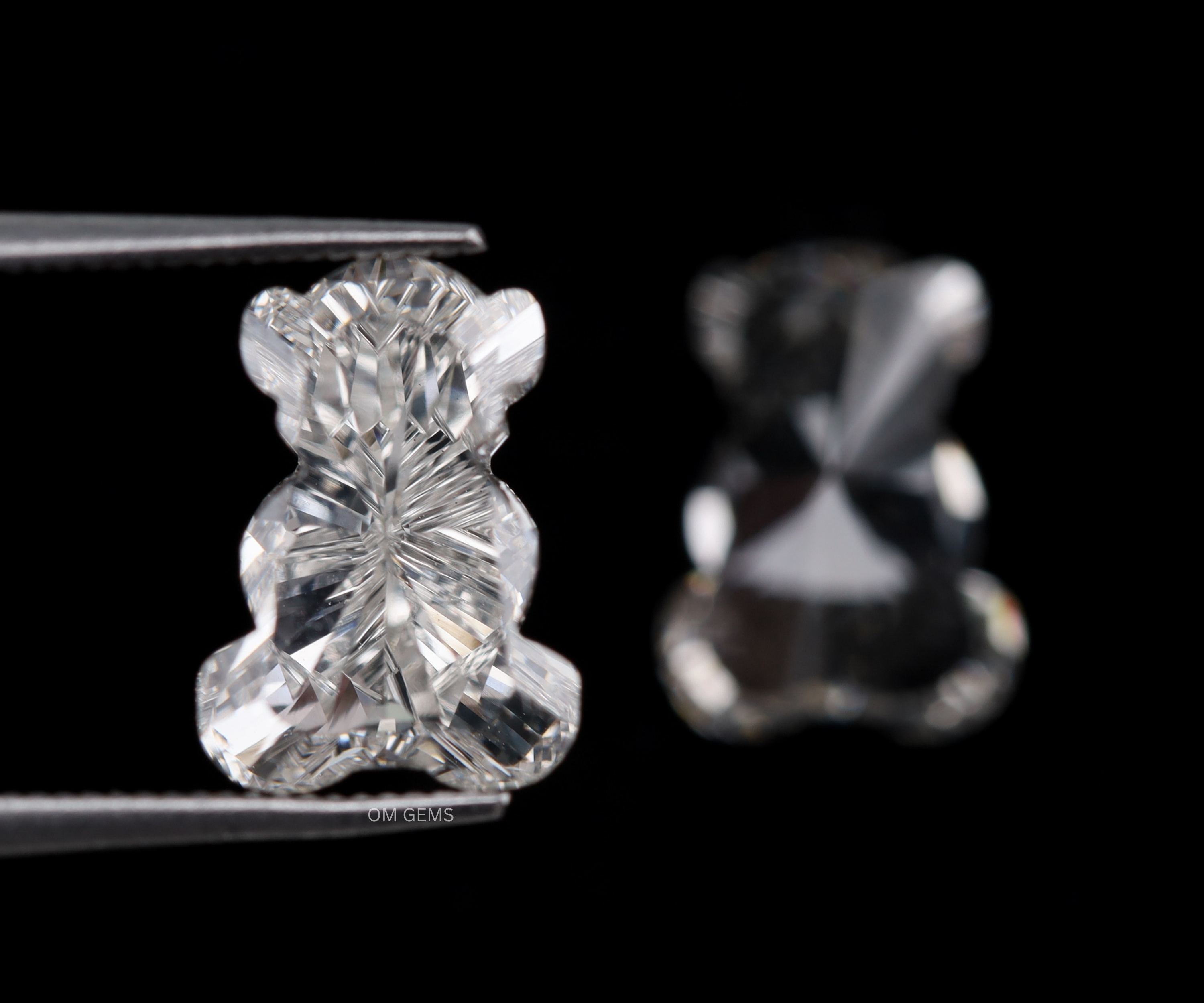 Teddy Bear Shape Lab Grown Diamond
