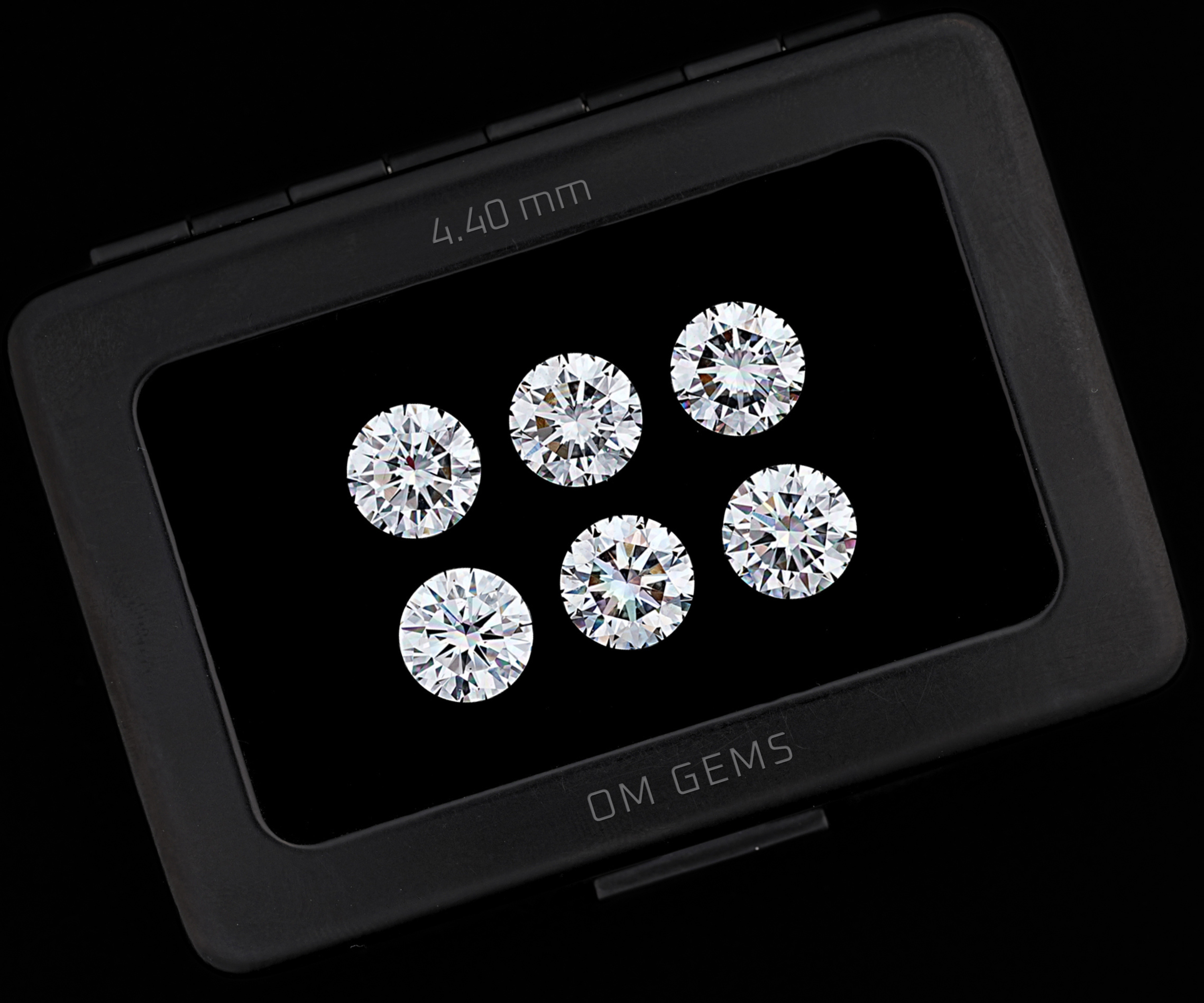 4.4MM Round Lab Grown Melee Diamonds