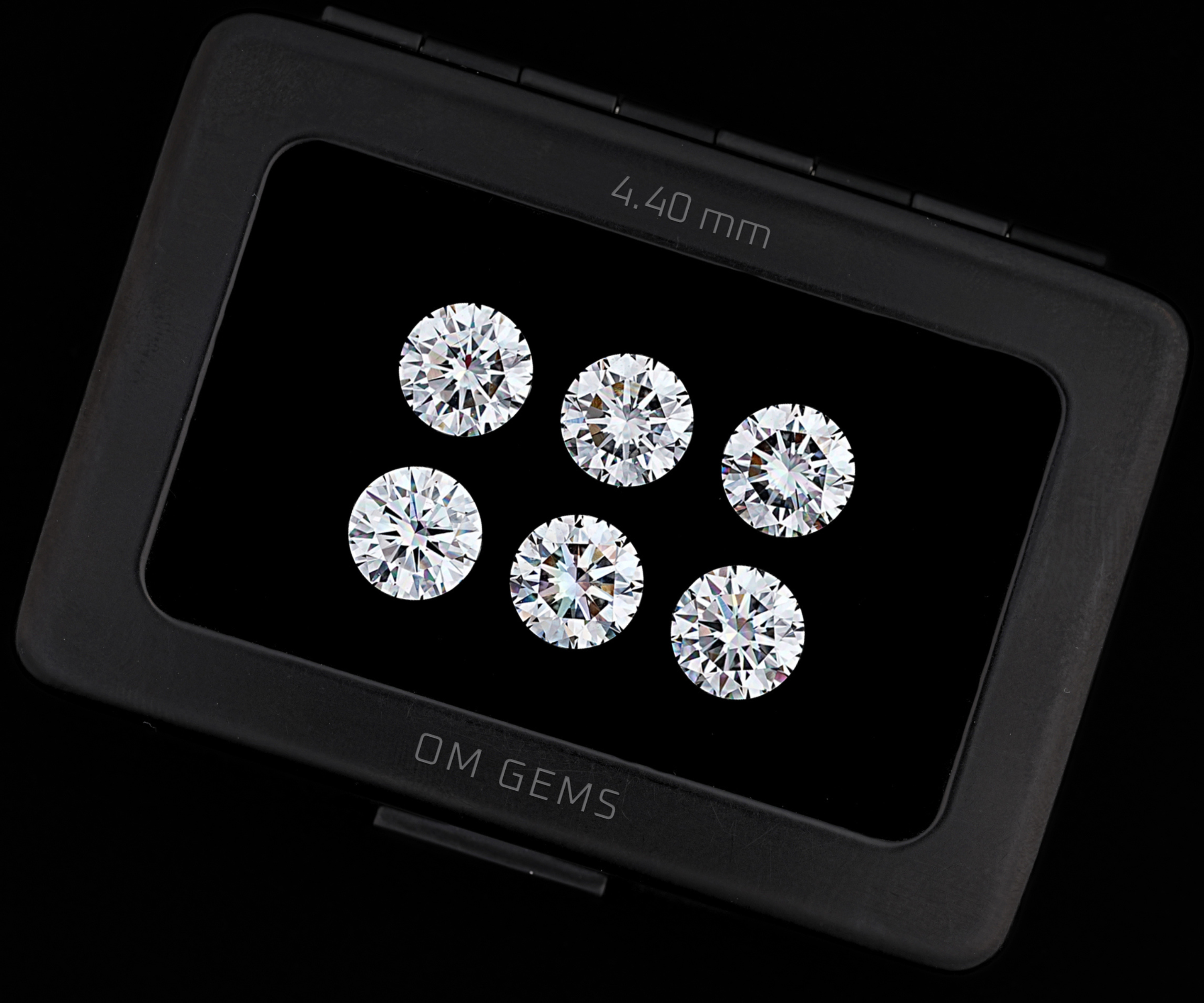4.4MM Round Lab Grown Melee Diamonds