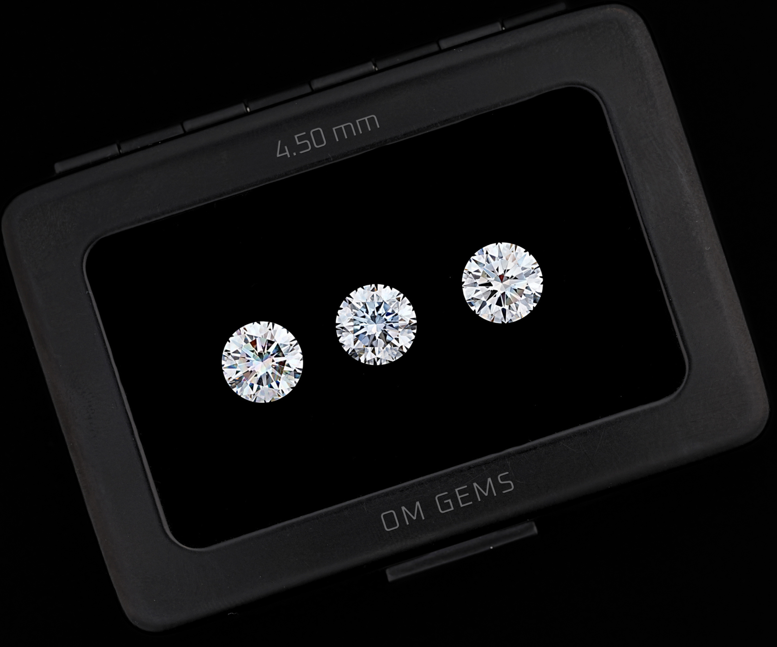 4.5MM Round Lab Grown Melee Diamonds