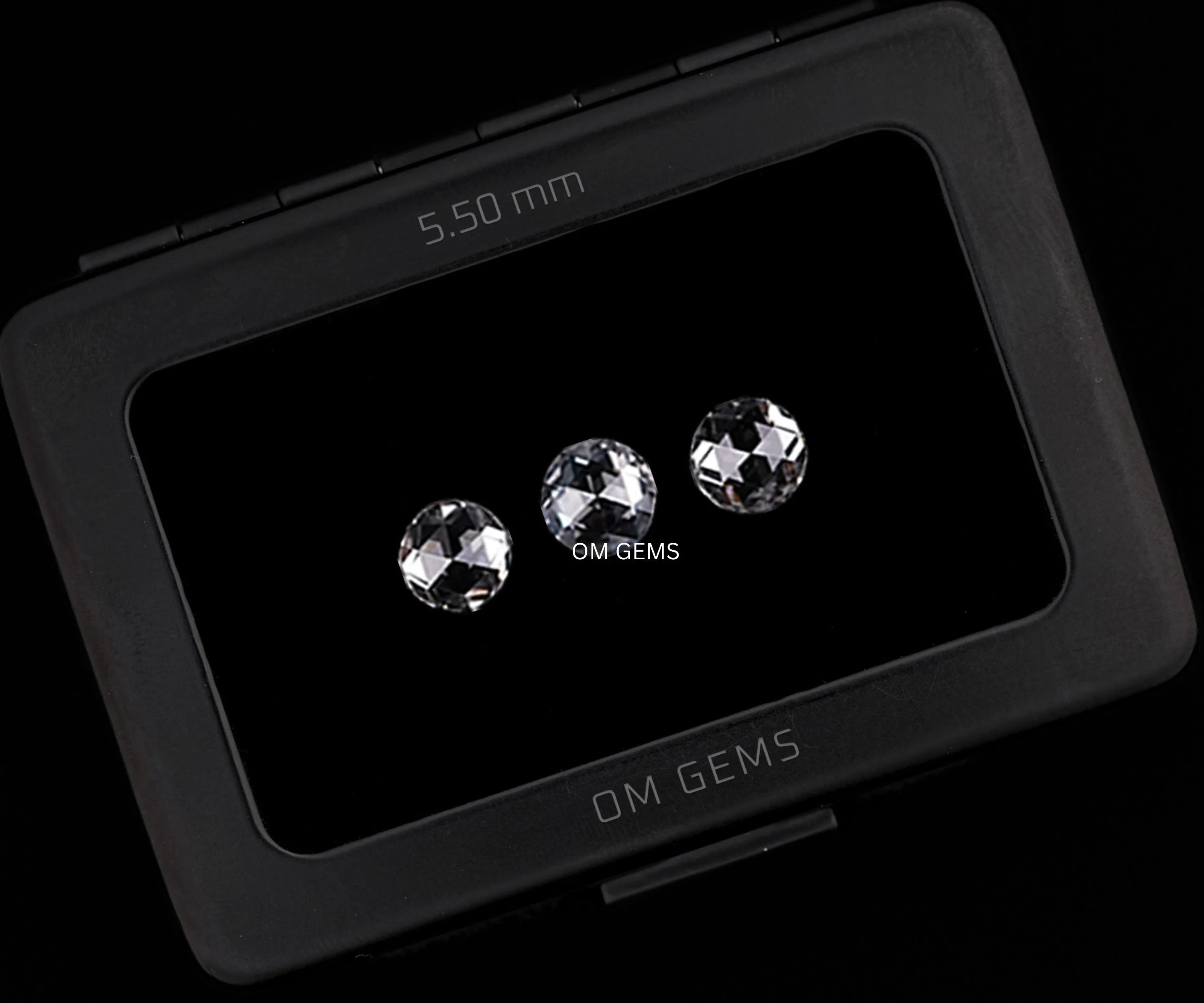 5.50 MM Round Rose Cut Melee Diamond