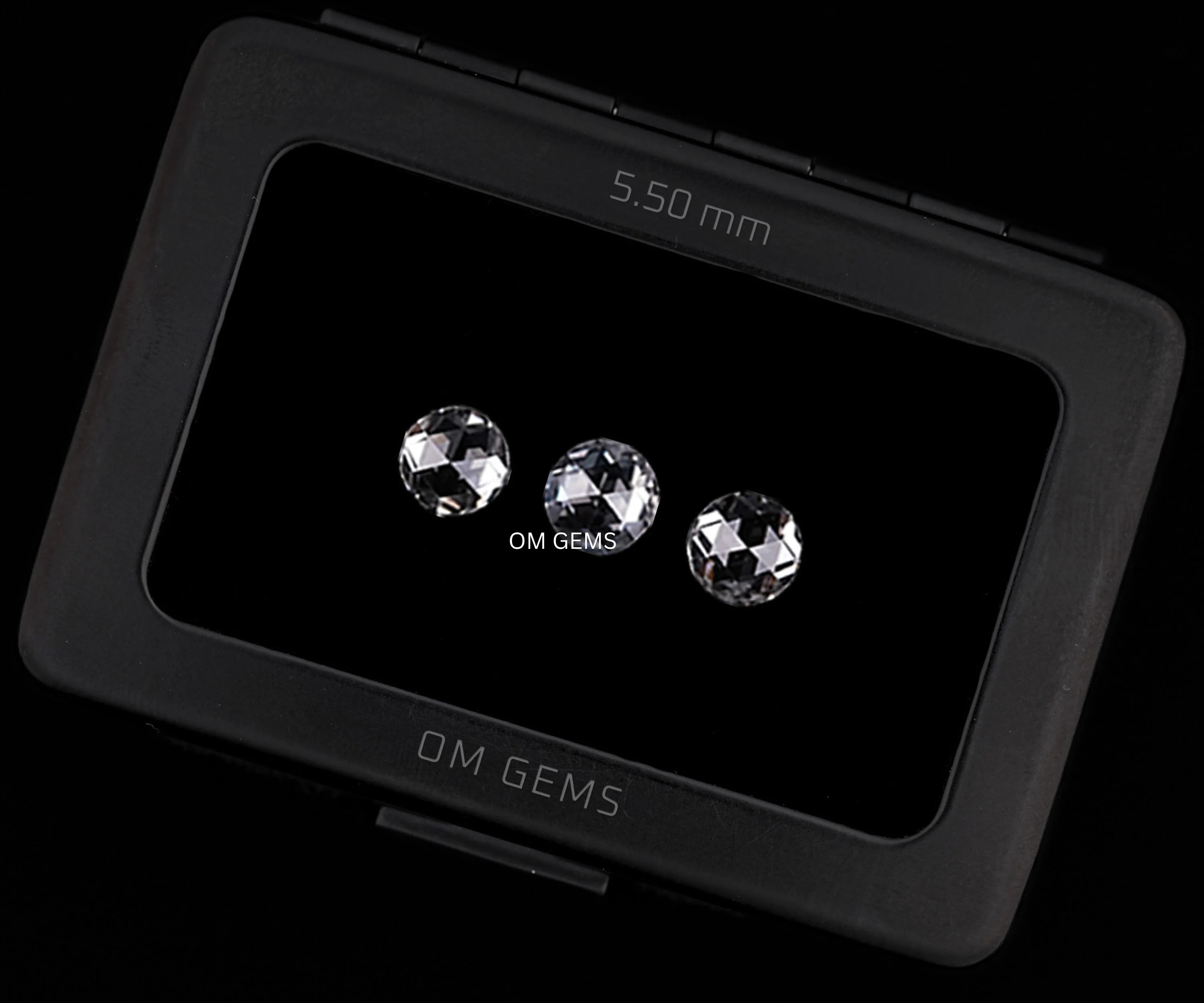 5.50 MM Round Rose Cut Melee Diamond