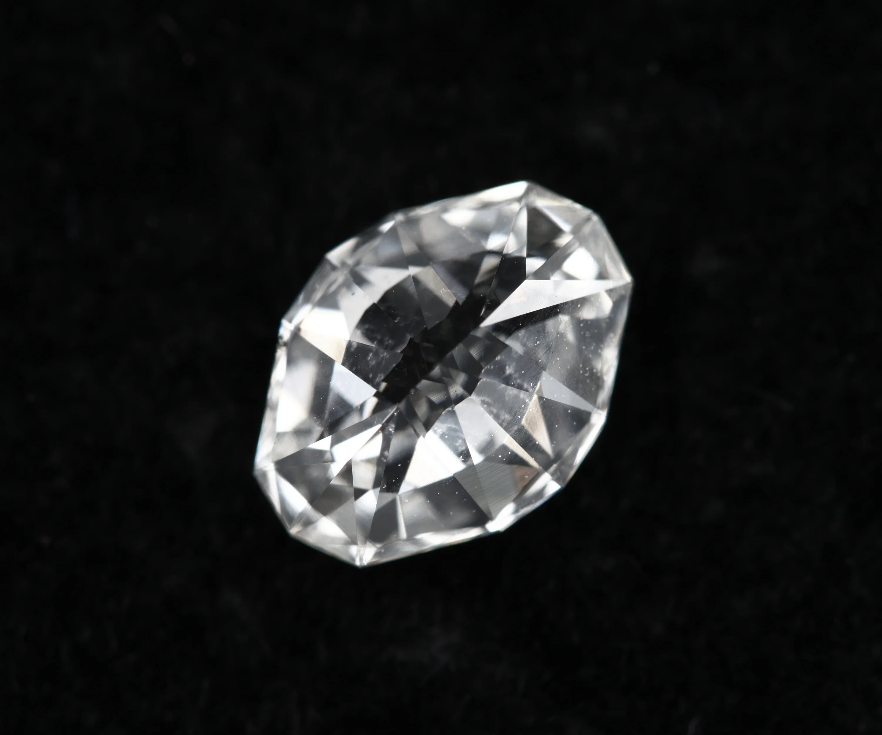 1.11 CT Antique Cut Lab Diamond