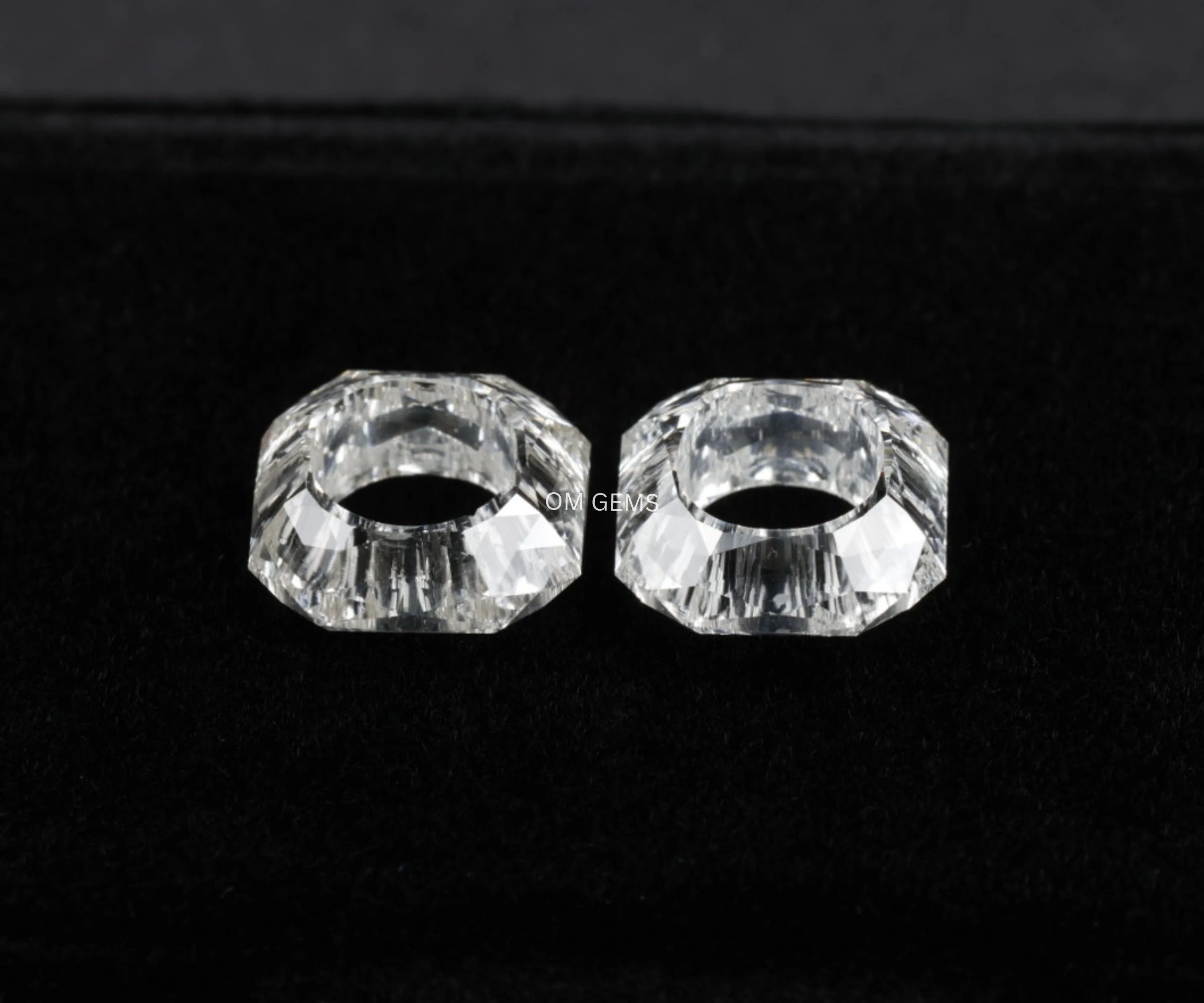 Asscher Cut Lab Diamond Matching Pair