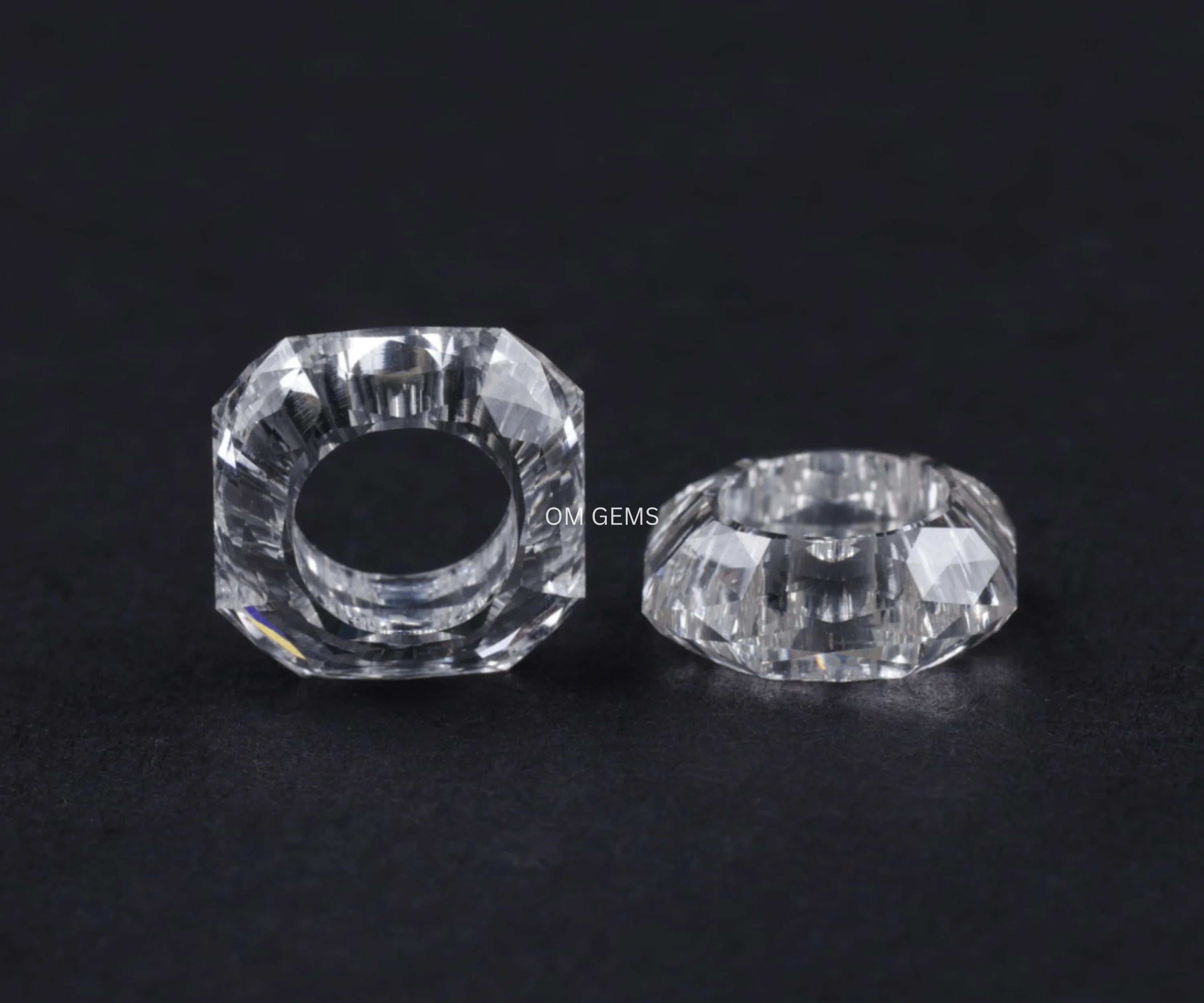 Asscher Cut Lab Diamond Matching Pair