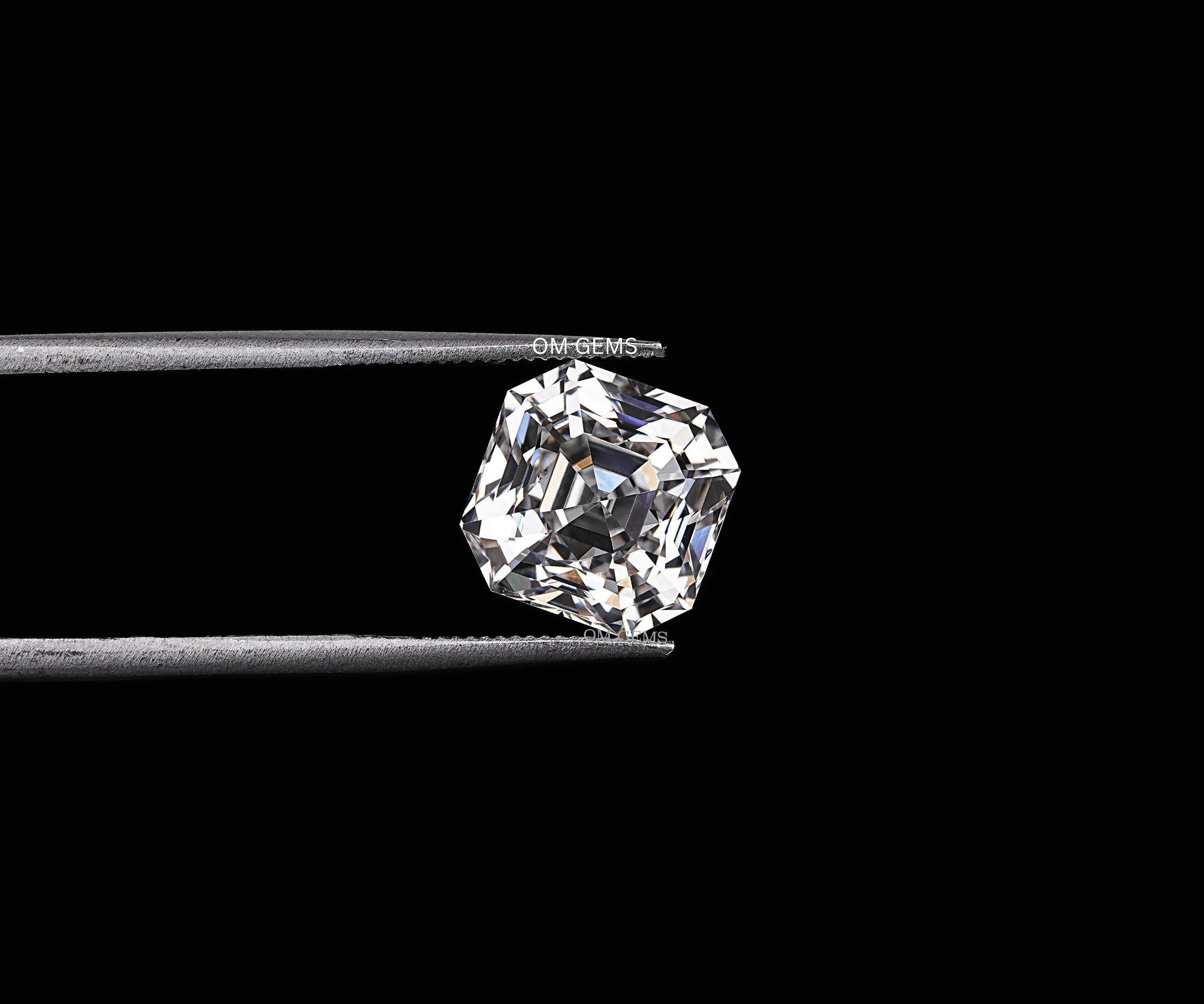 Asscher Cut Lab Grown Loose Diamond