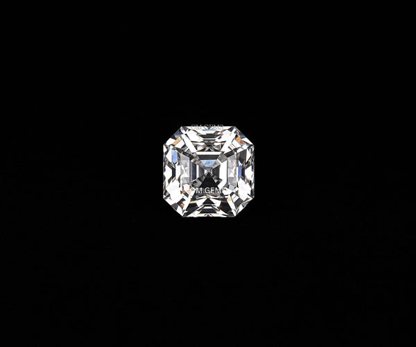 3.54 Carat Asscher Octavia Brilliant Cut Lab Created Diamond