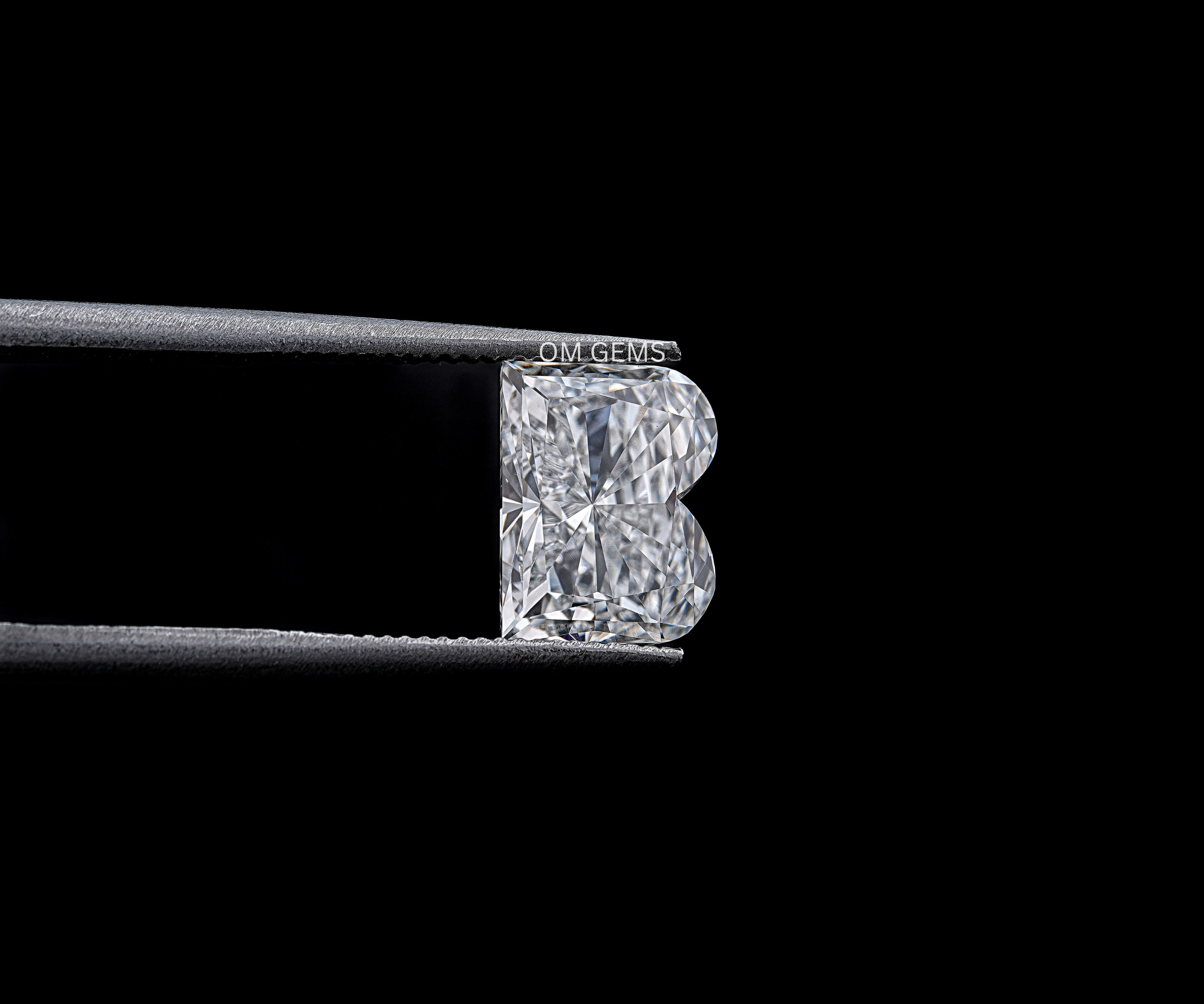 B Alphabet Lab Grown Loose Diamond