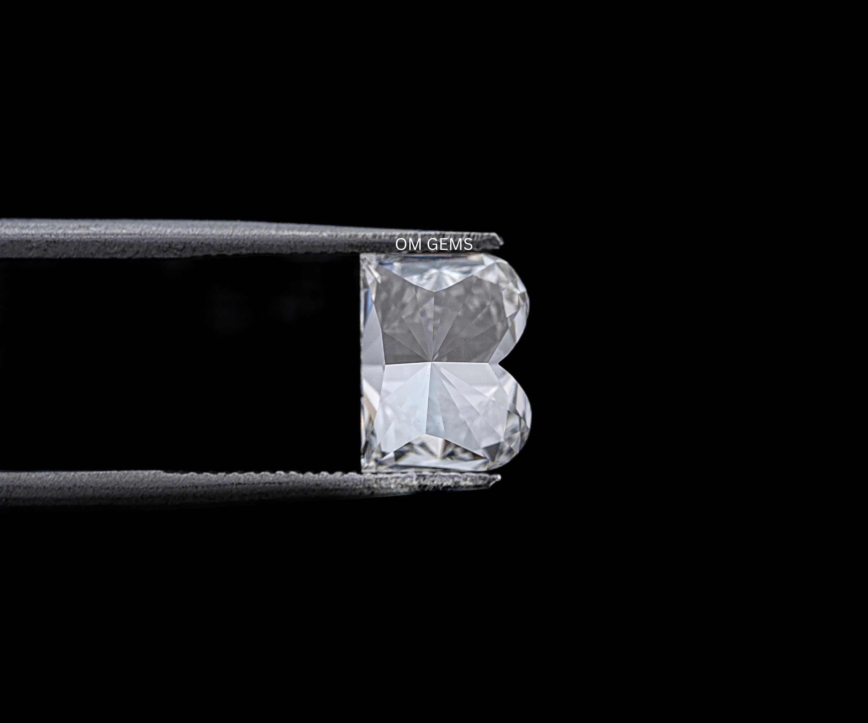 B Shaped Alphabet Lab Grown Diamond