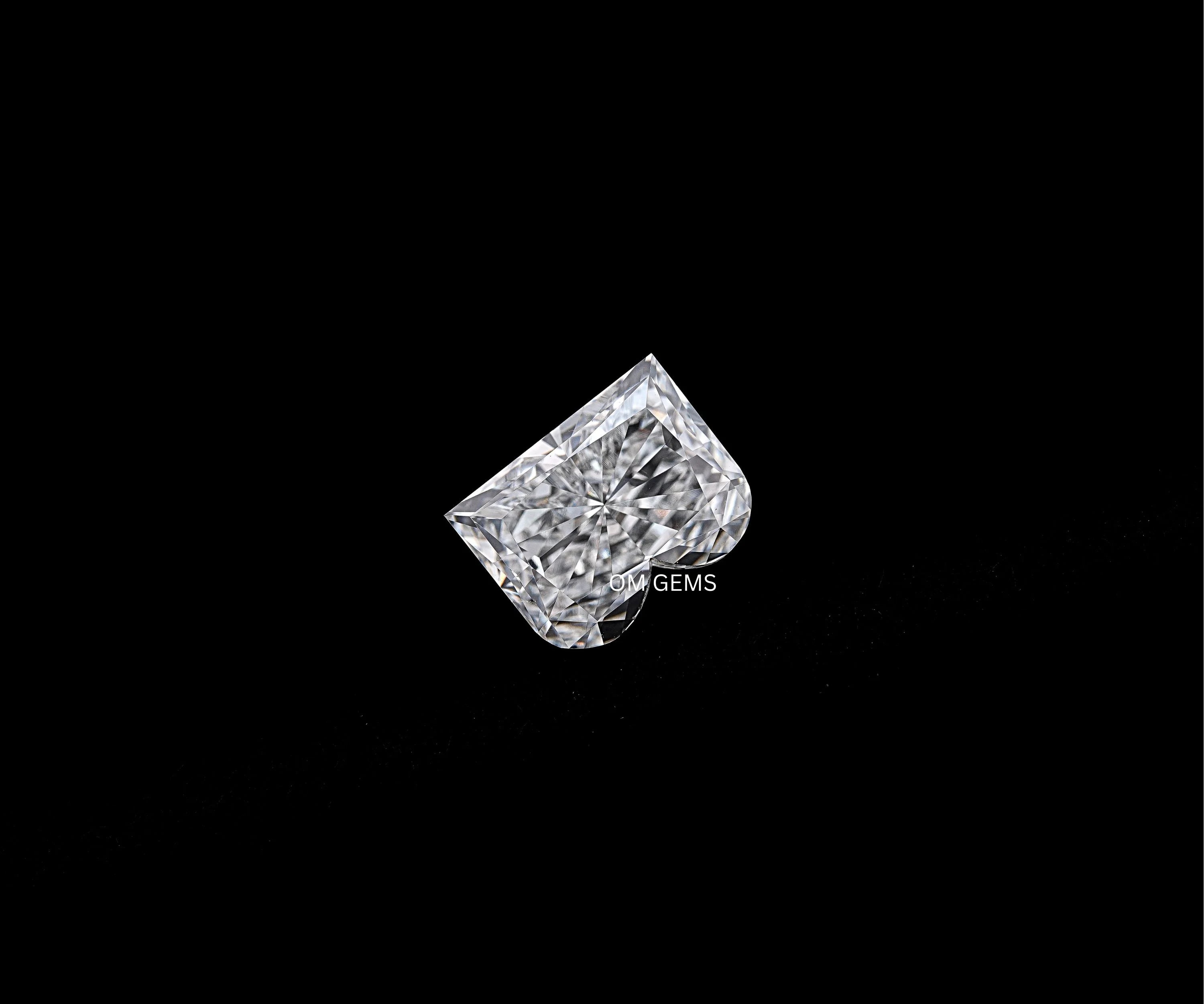 B Shaped Alphabet Lab Grown Diamond