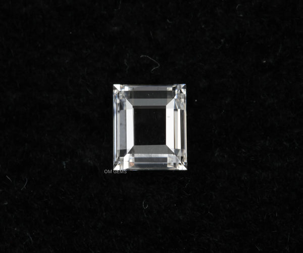 0.80 Carat Baguette Portrait Cut Lab Grown Fancy Loose Diamond