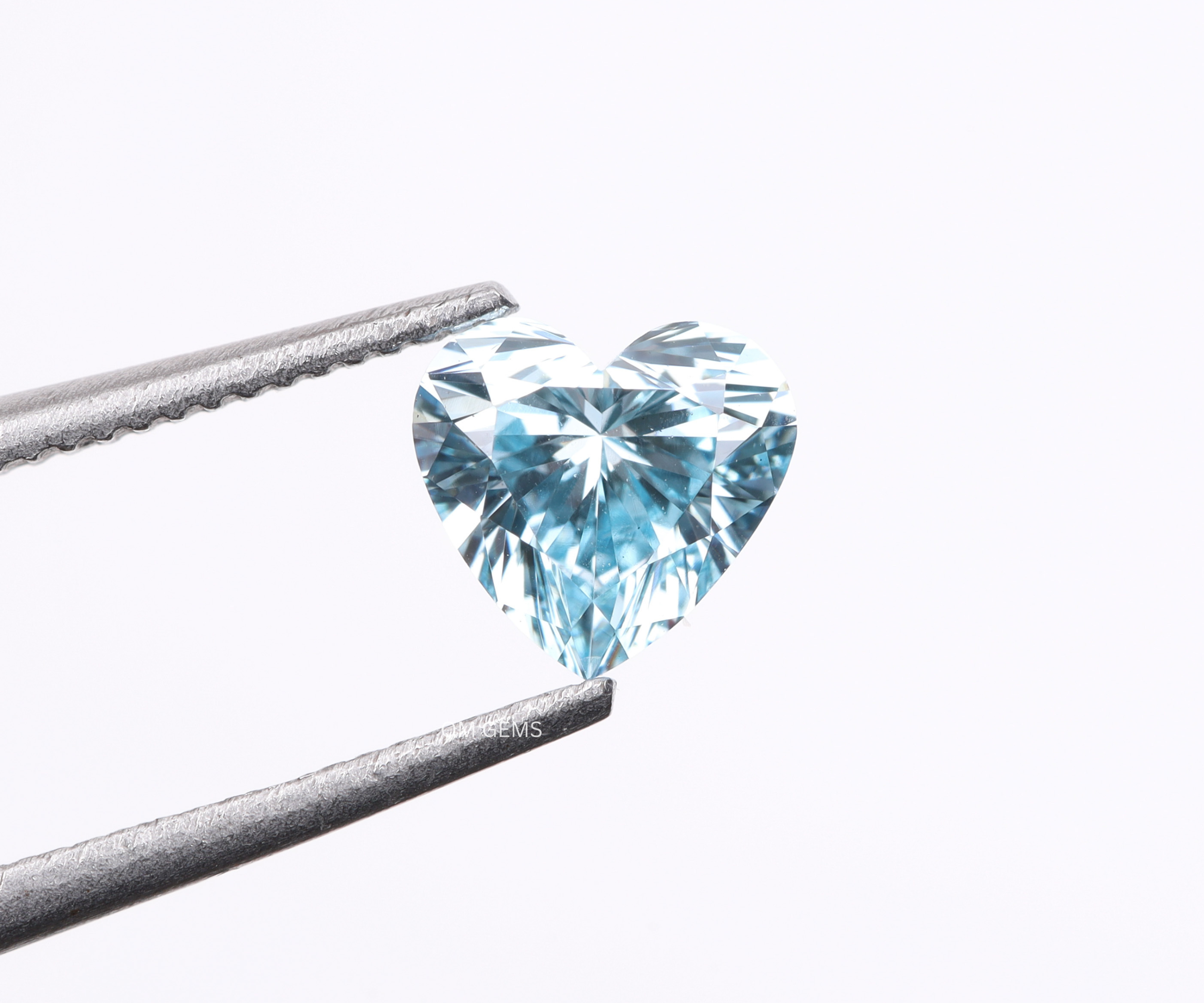 Blue Heart Lab Grown Diamond