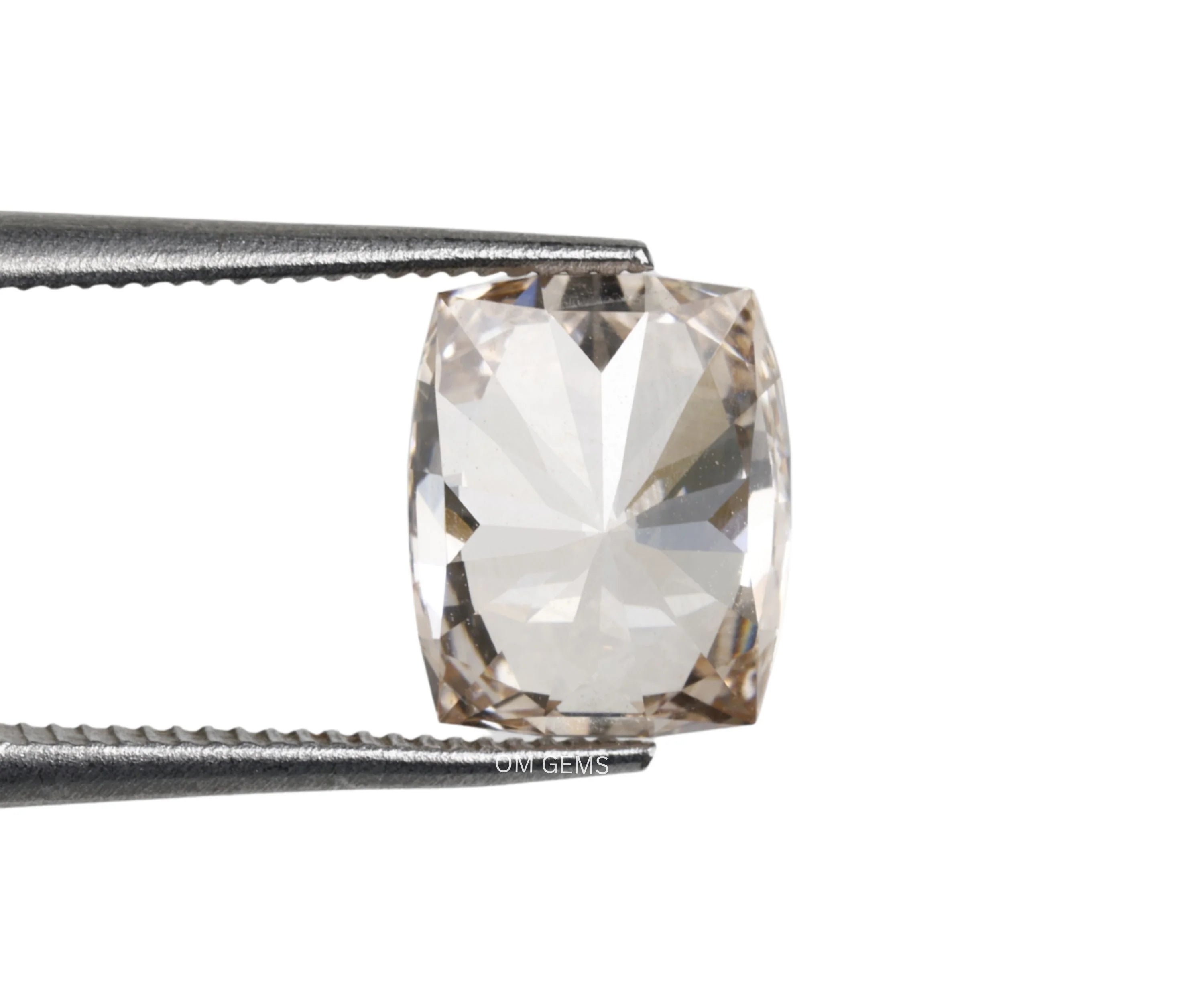Brown Rectangular Cushion Cut IGI Certified Loose Diamond