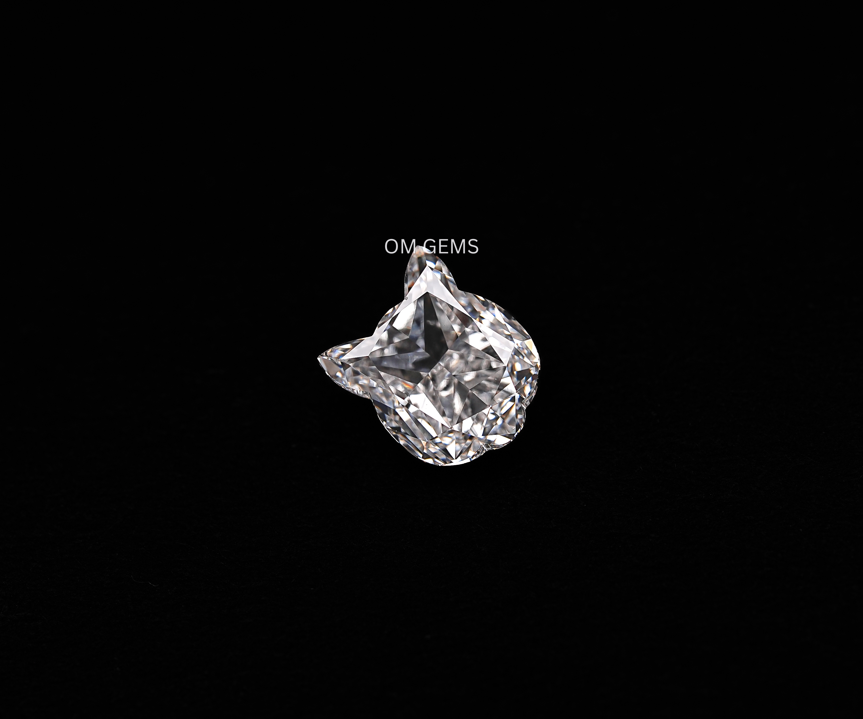 Cat Face Cut Lab Grown Diamond