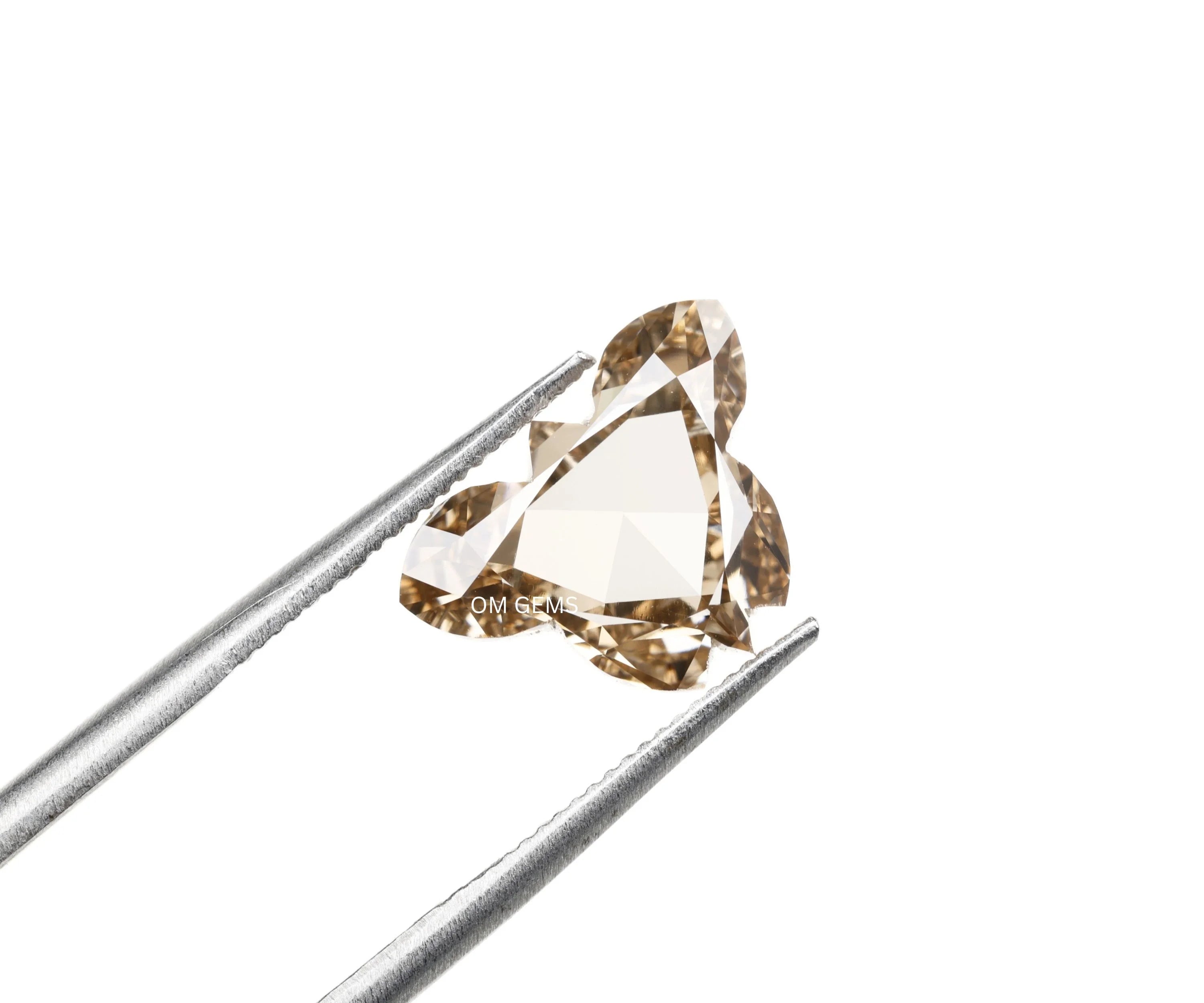 Champagne Butterfly Shape Lab Diamond