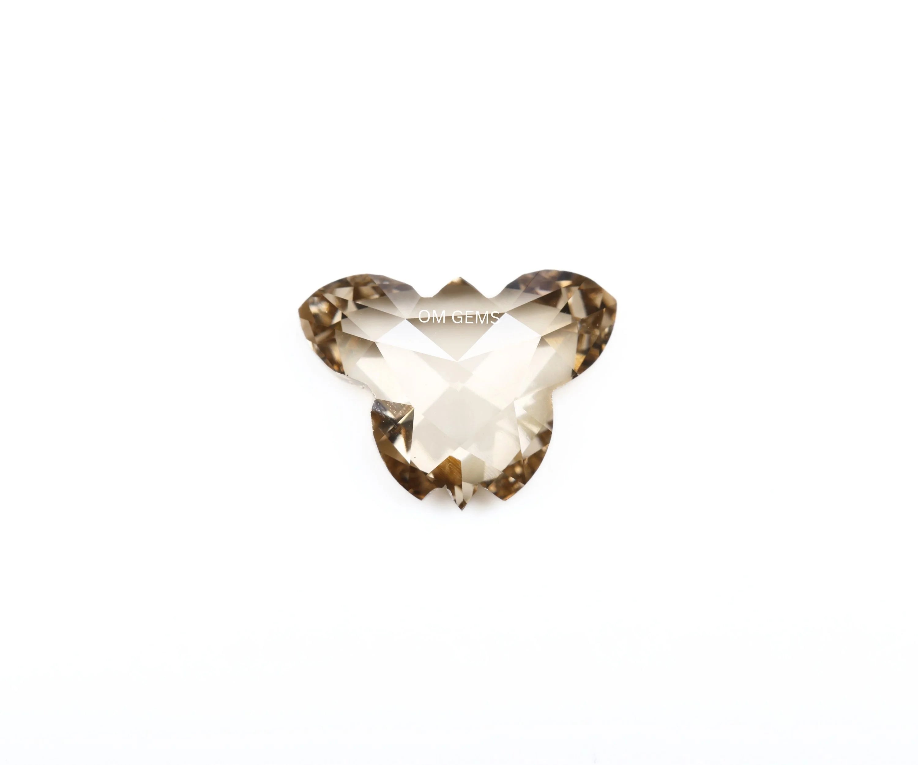Champagne Butterfly Shape Lab Diamond