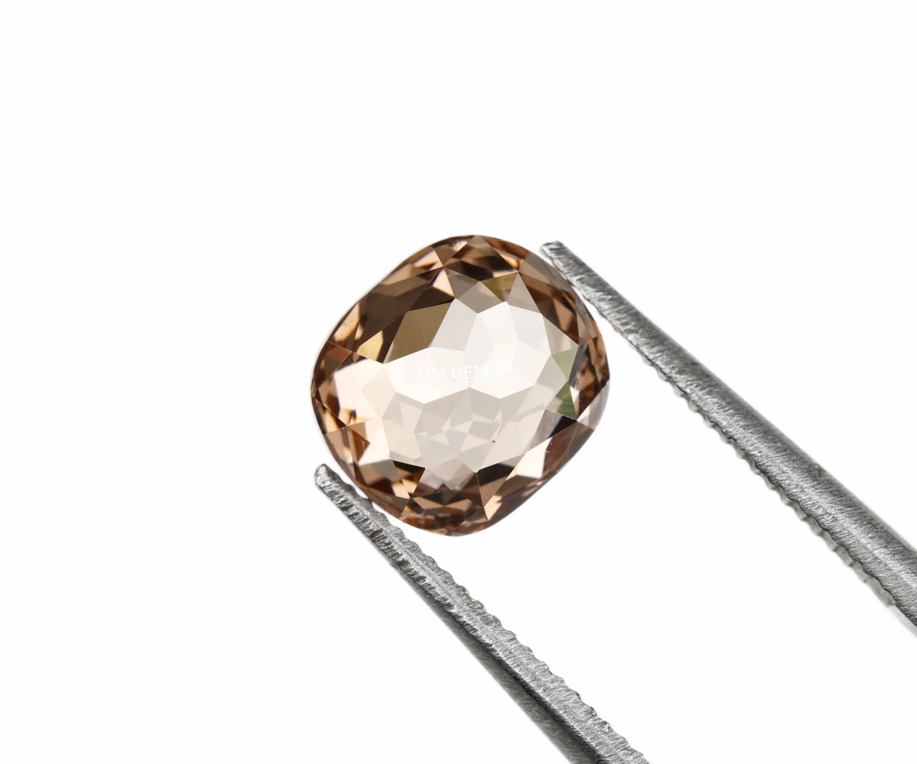 Champagne Cushion Cut Lab Grown Diamond