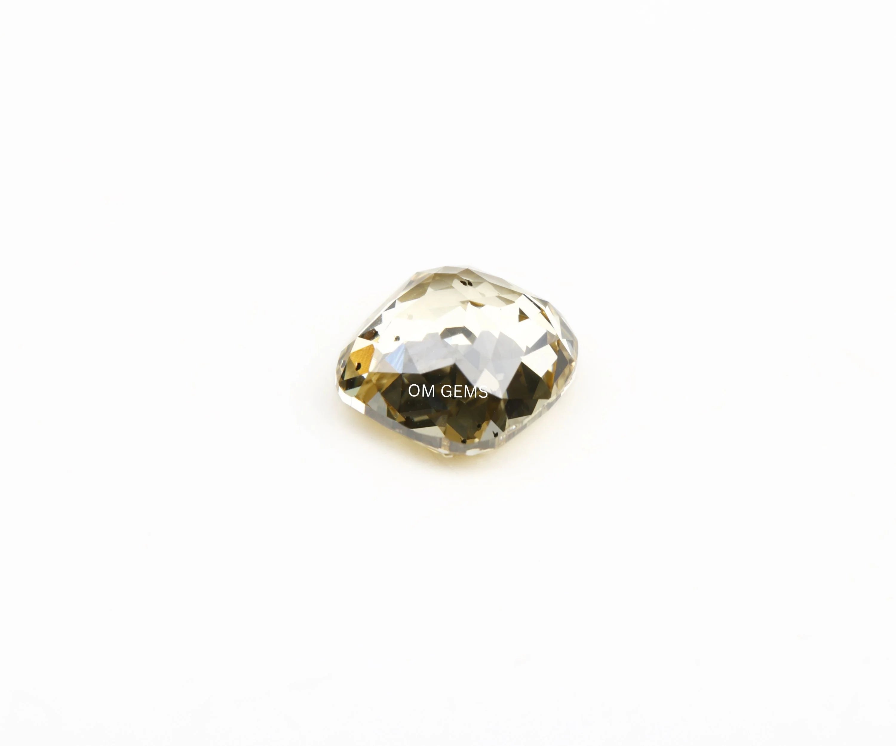 Champagne Cushion Cut Lab Loose Diamond