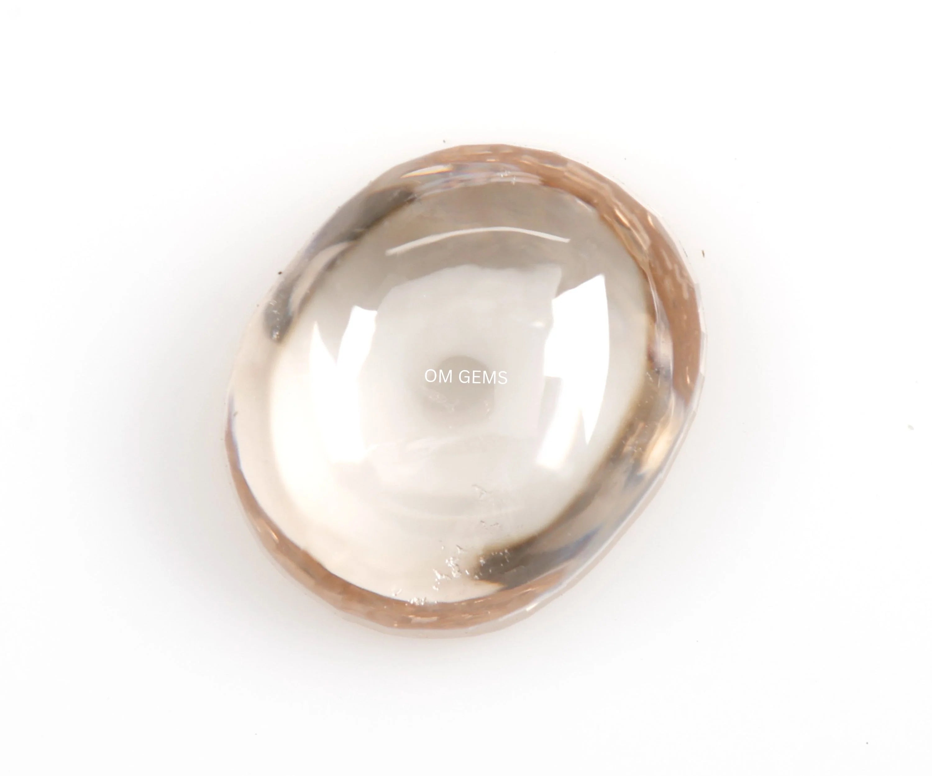 Champagne Diamond Oval Cut Lab Grown Diamond