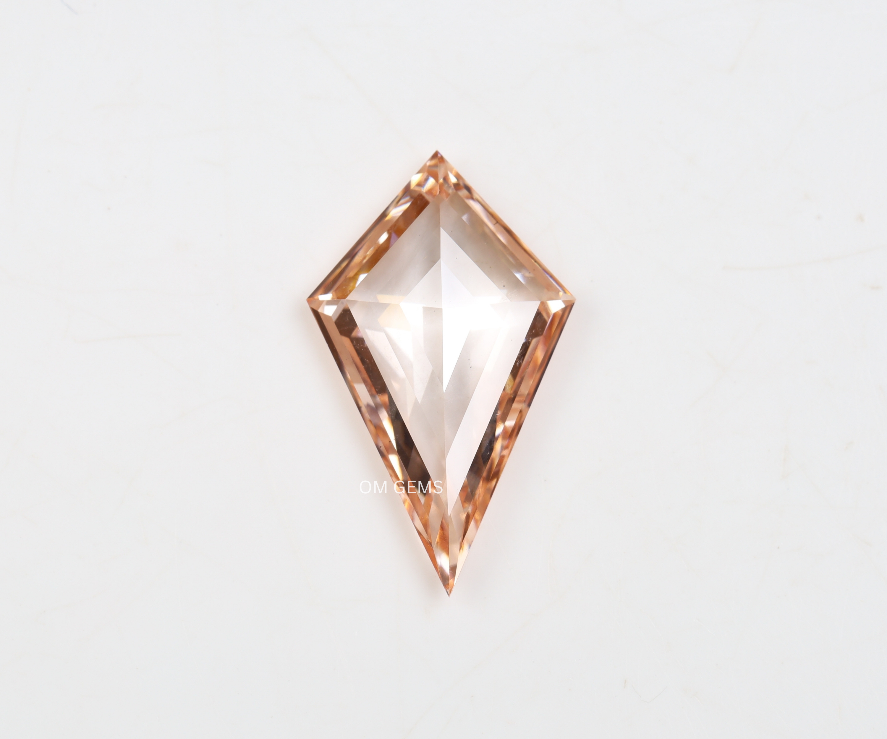 Champagne Kite Cut Lab Grown Diamond