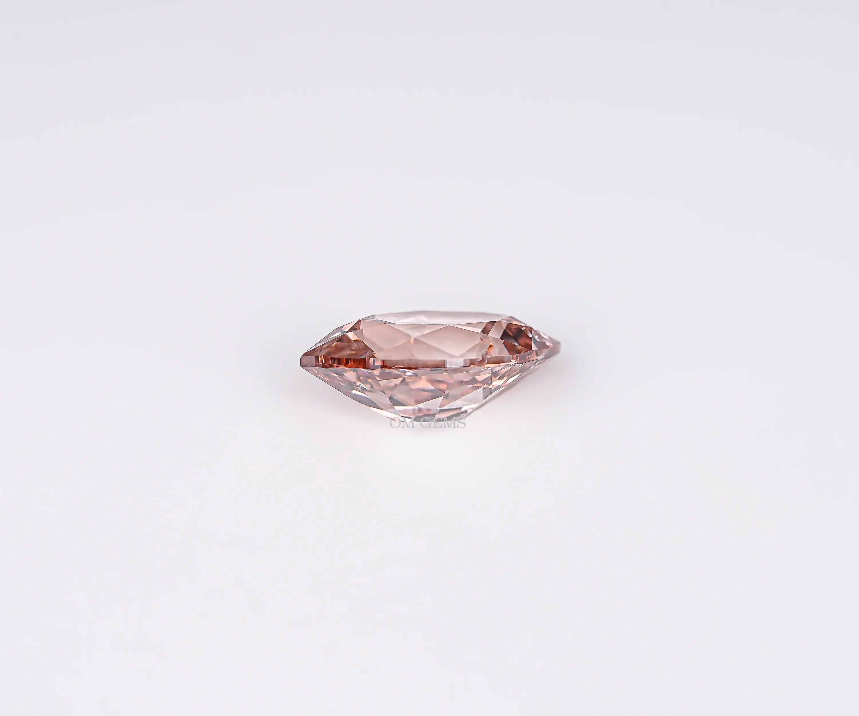 Champagne Marquise Cut Lab Grown Loose Diamond