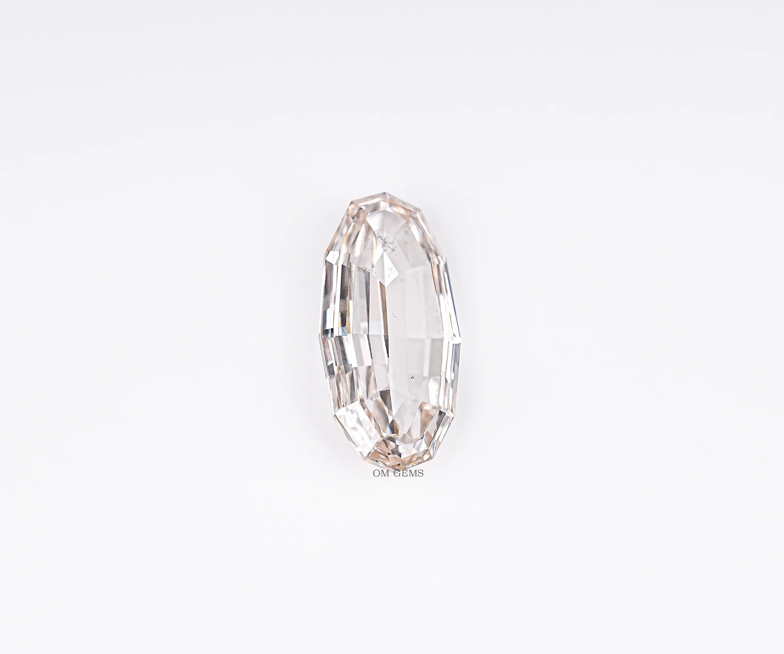Champagne Step Cut Marquise Lab Grown Diamond Loose