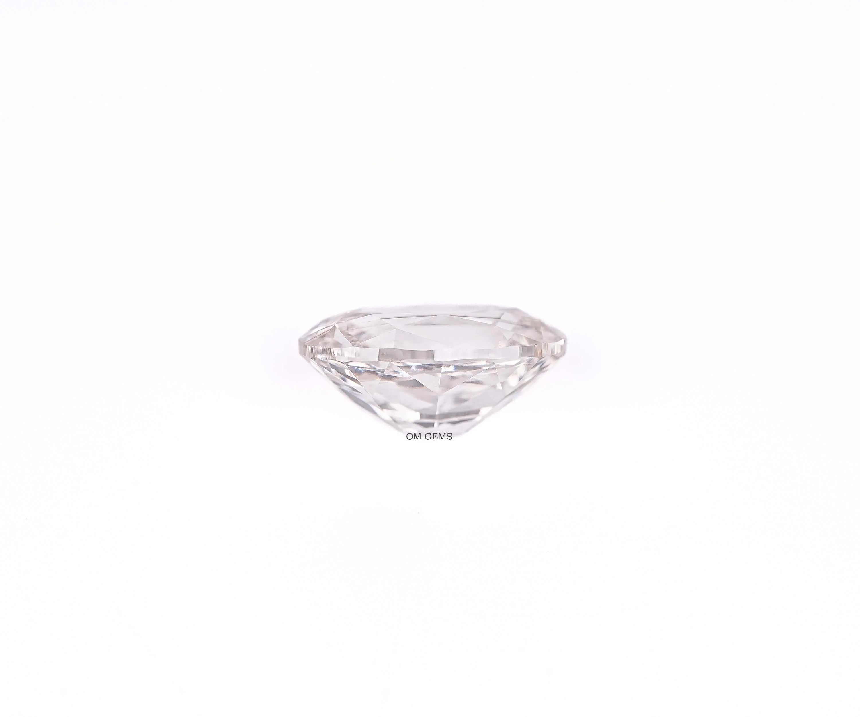 Champagne Old Mine Oval Cut Lab Diamond Loose