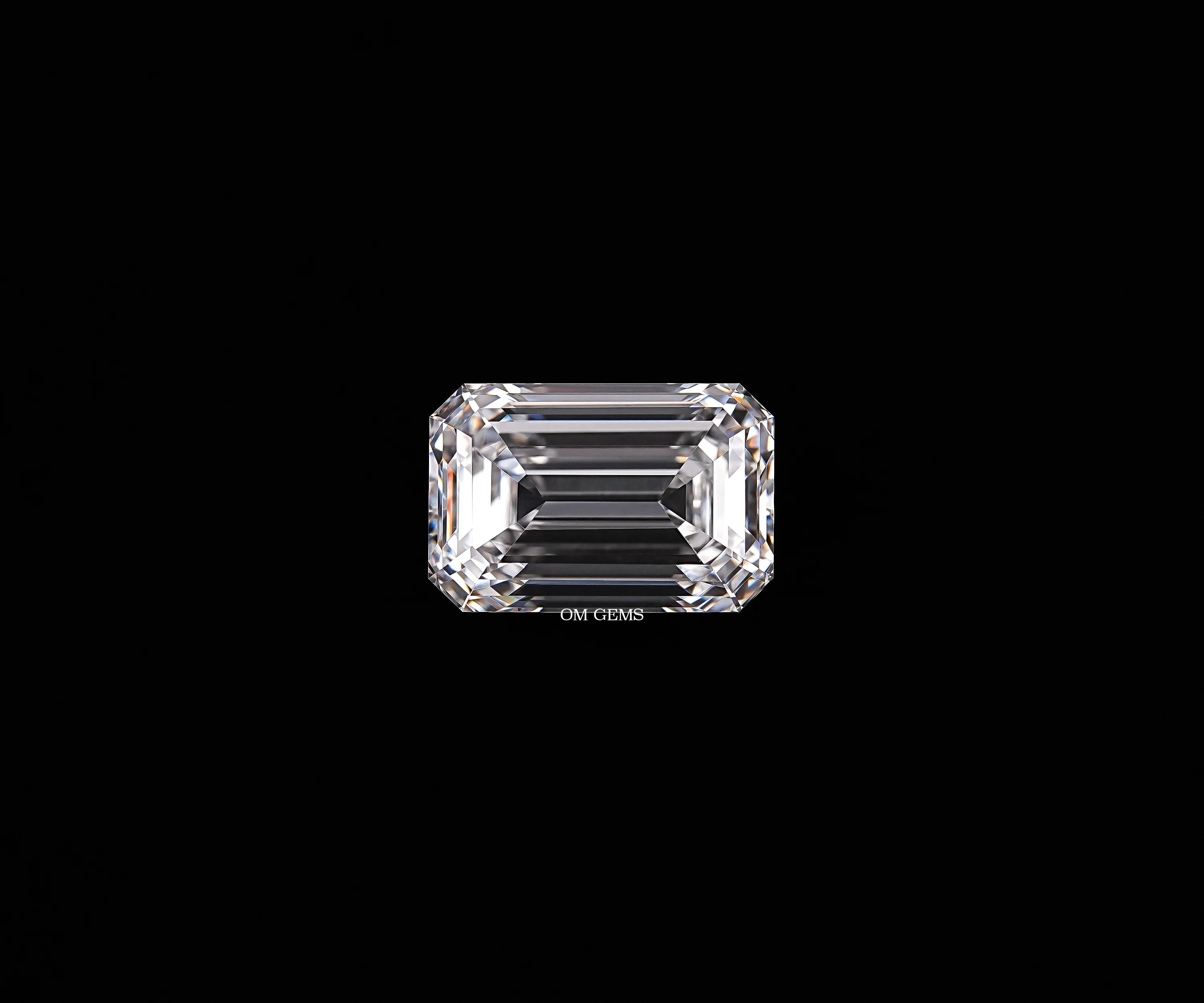 Emerald Shaped Lab Grown Loose Diamond