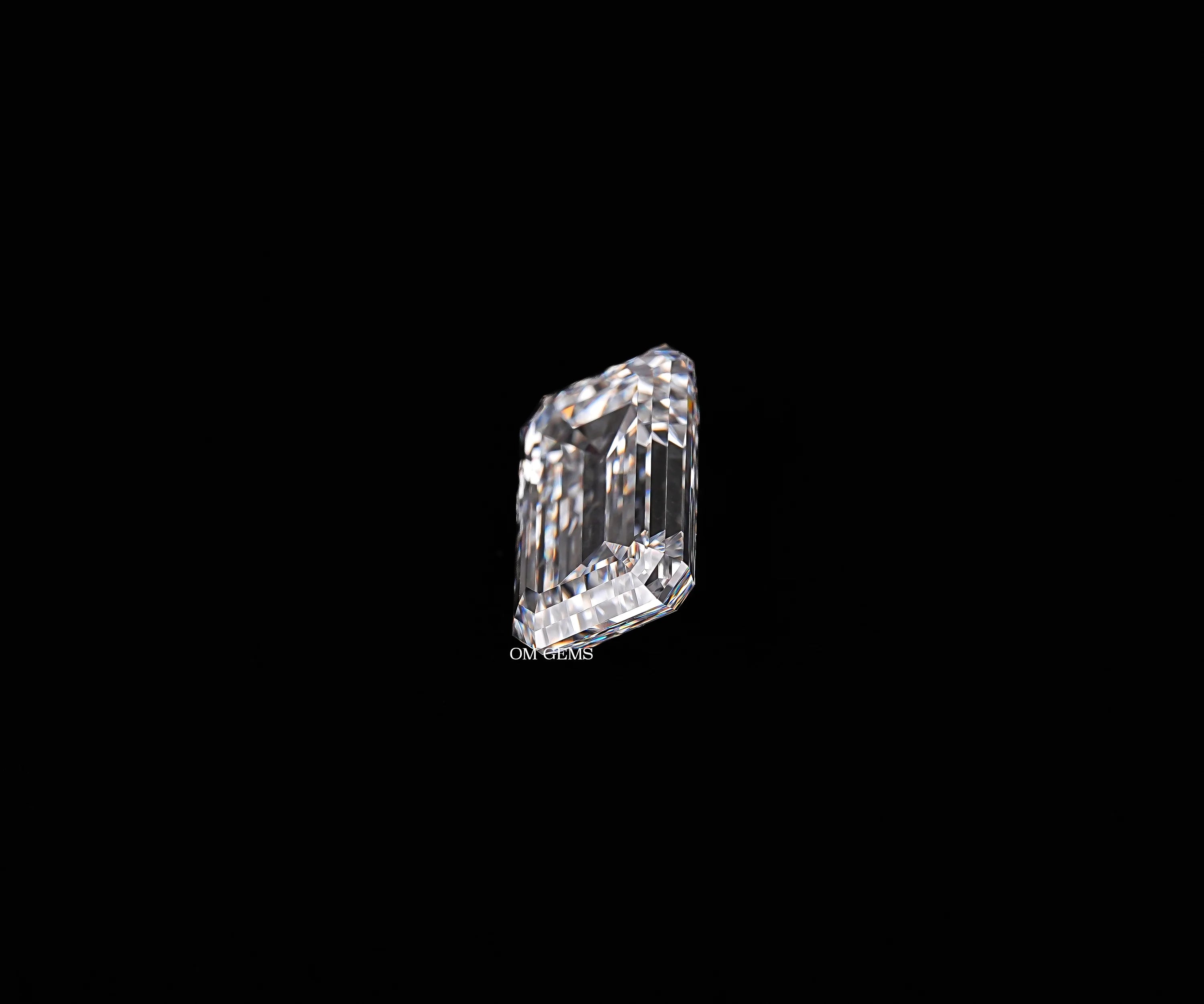 Emerald Shaped Lab Grown Loose Diamond