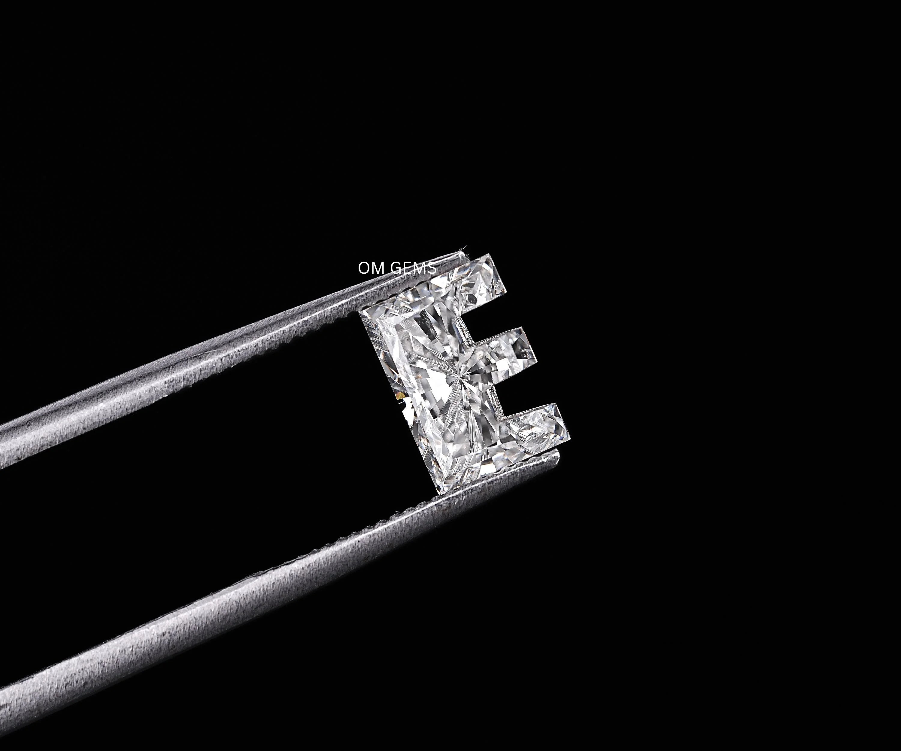 E Alphabet Initial Letter Lab Grown Diamond