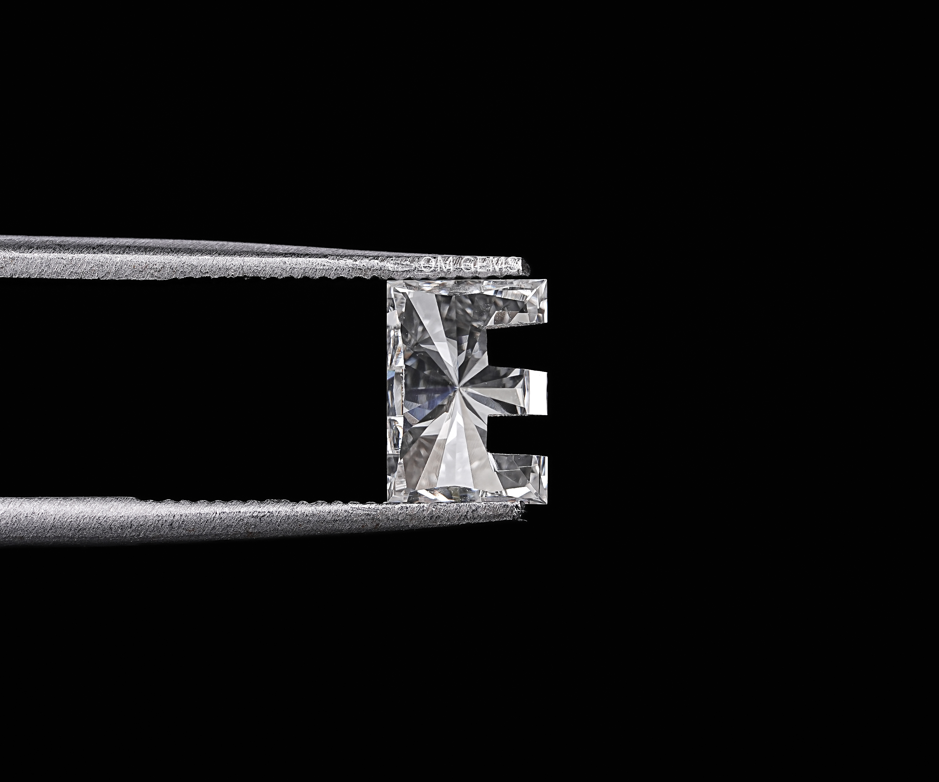 E Alphabet Lab Grown Diamond