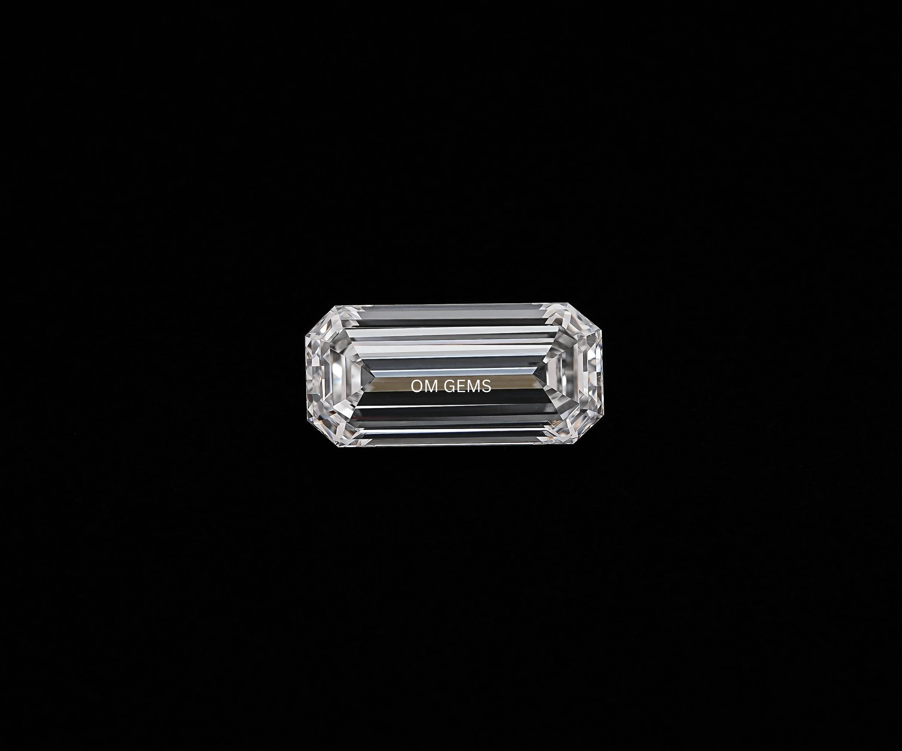 Elongated Emerald Cut Lab Diamond