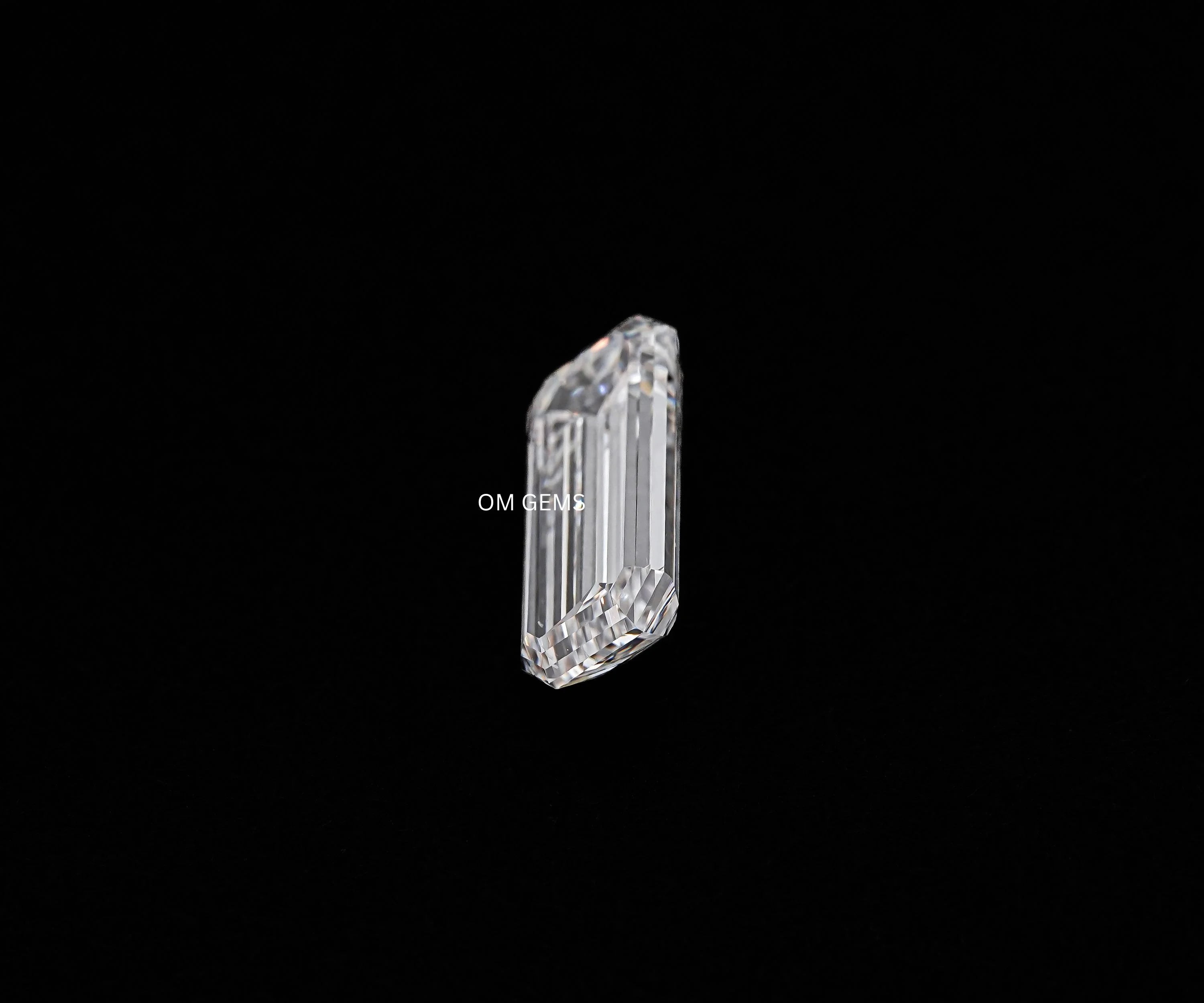 Elongated Emerald Cut Lab Diamond