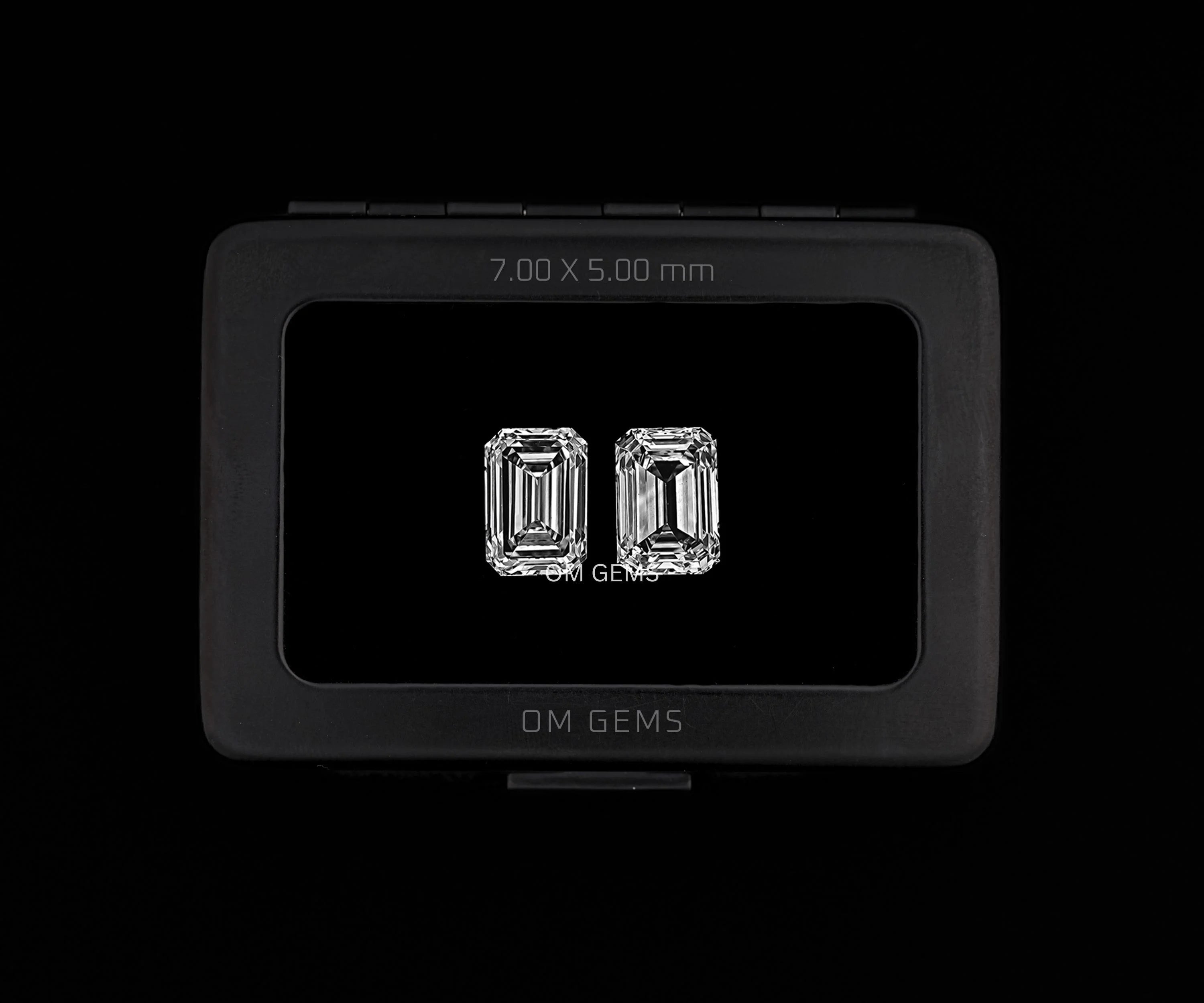 Emerald Cut Lab Grown Loose Diamond