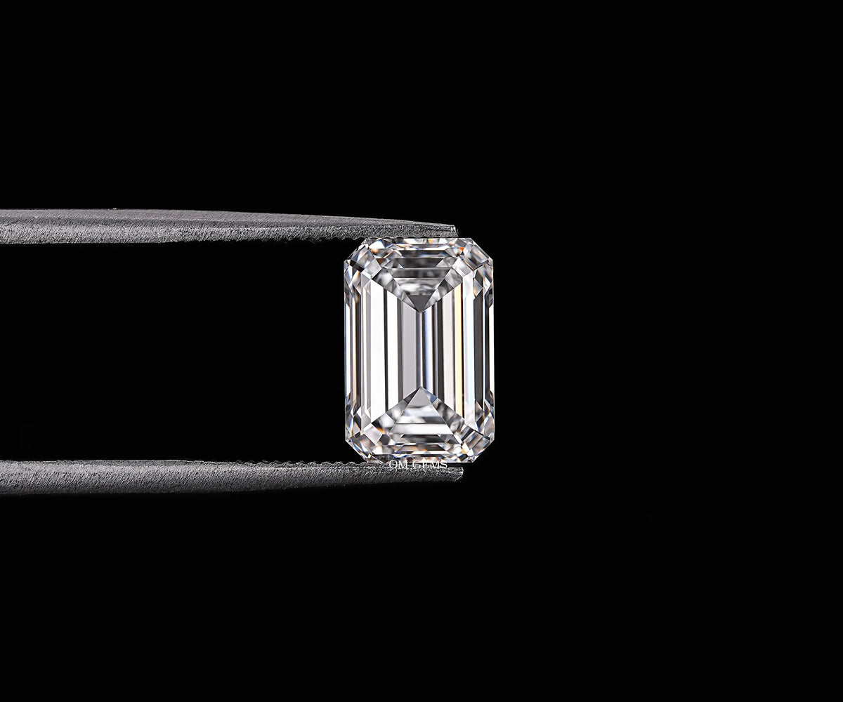 Emerald Full Cut Lab Grown Loose Diamond