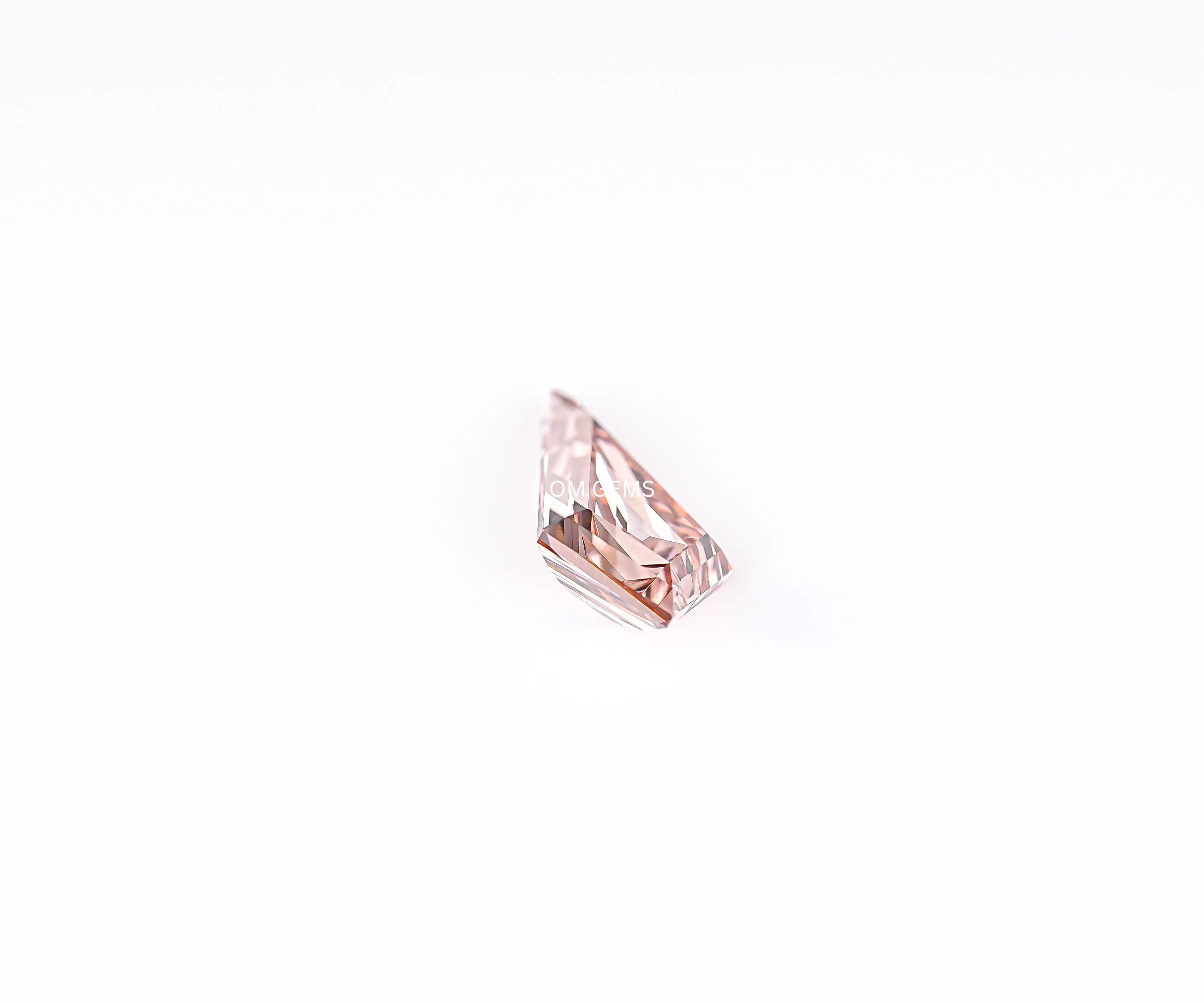 Fancy Champagne Kite Cut Lab Grown Diamond Loose