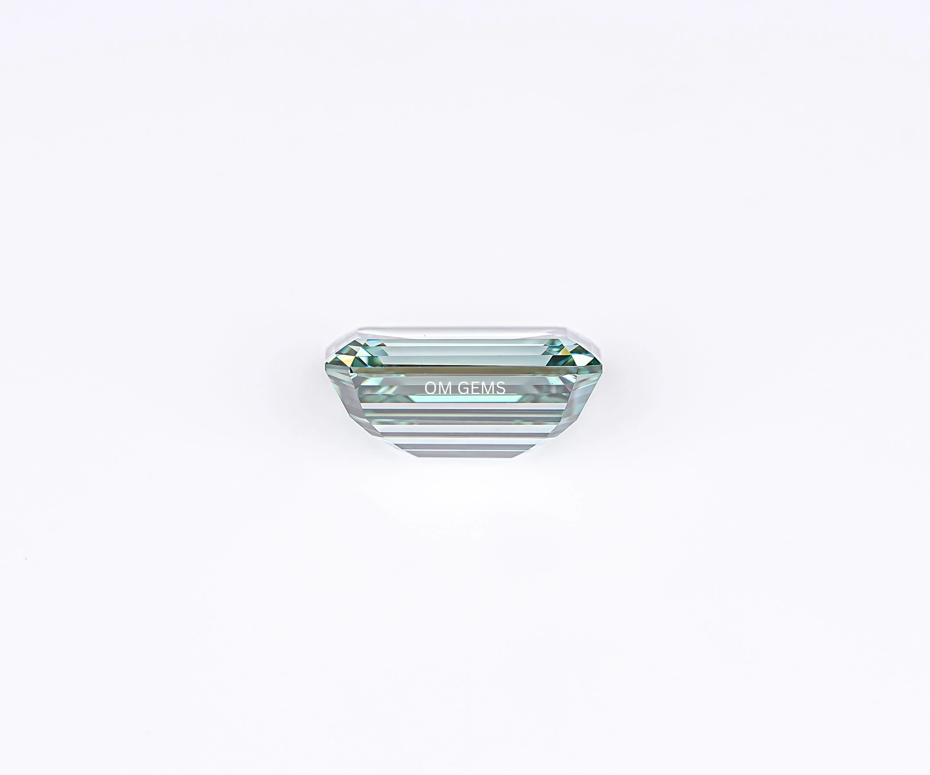 Fancy Green Emerald Cut Lab Grown Diamond