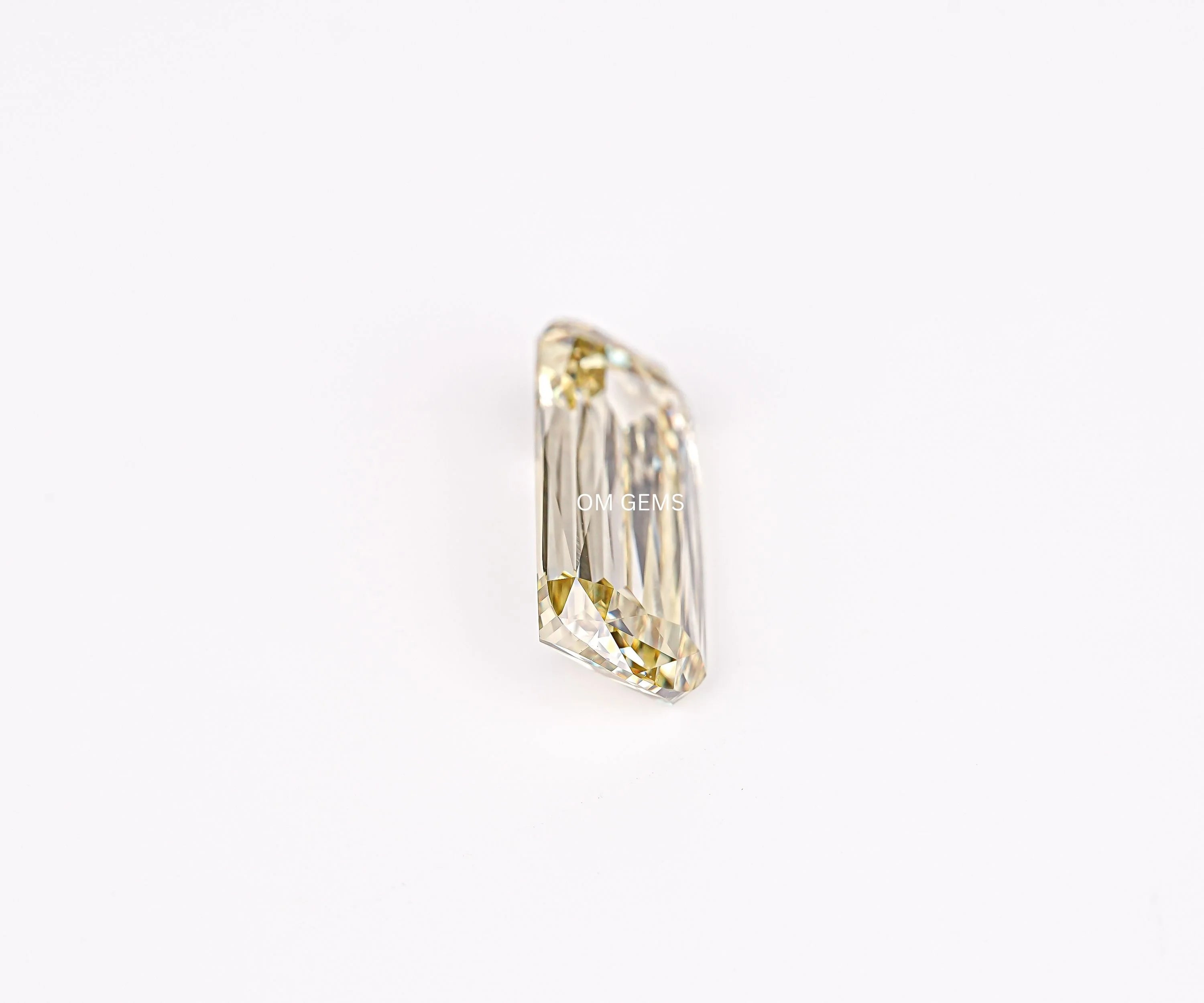 Fancy Yellow Ashoka Criss Cross Cut Lab Diamond