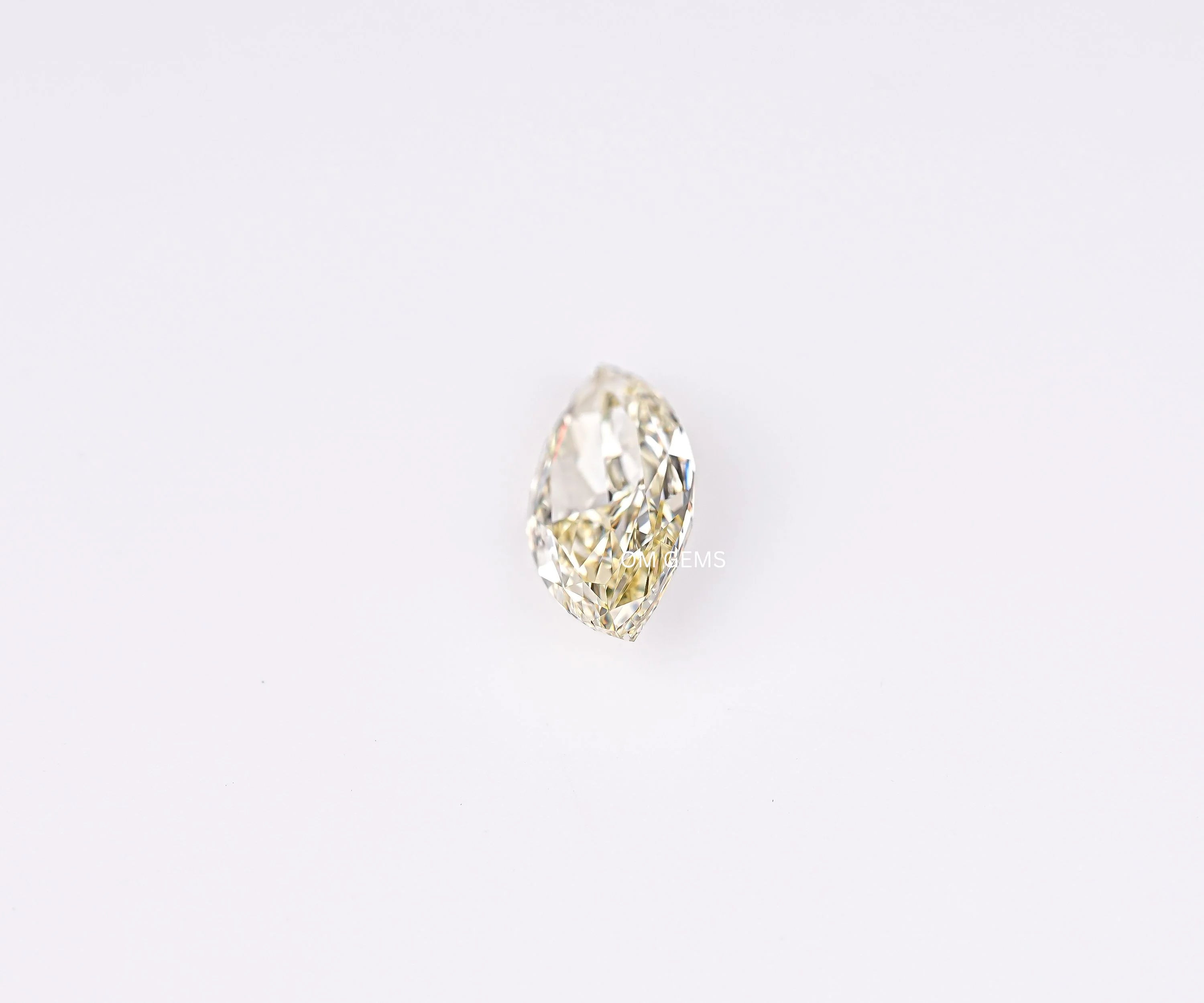 Fancy Yellow Marquise Cut Lab Grown Diamond