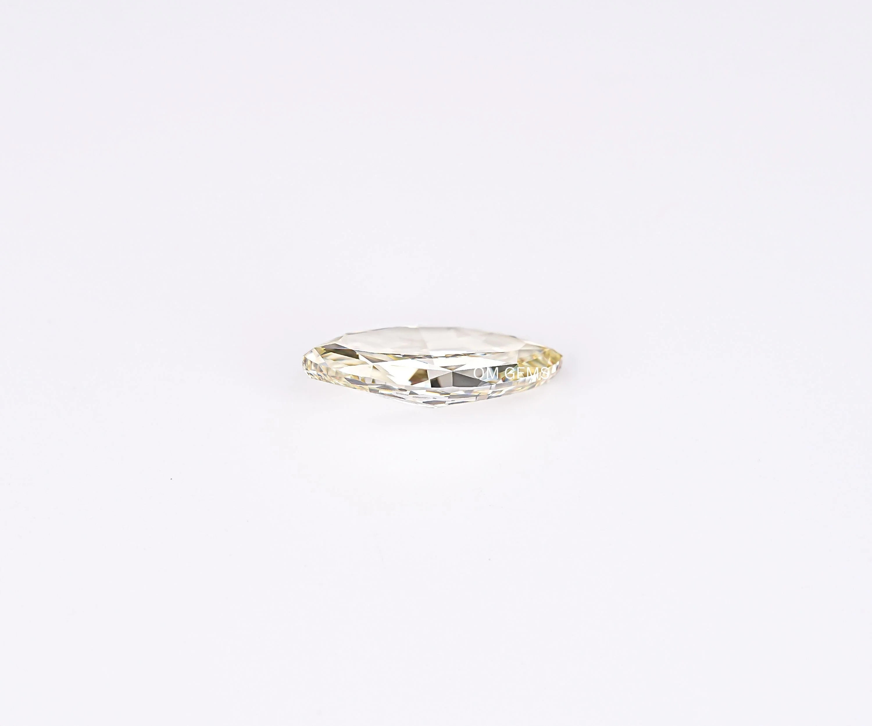 Fancy Yellow Marquise Cut Lab Grown Diamond