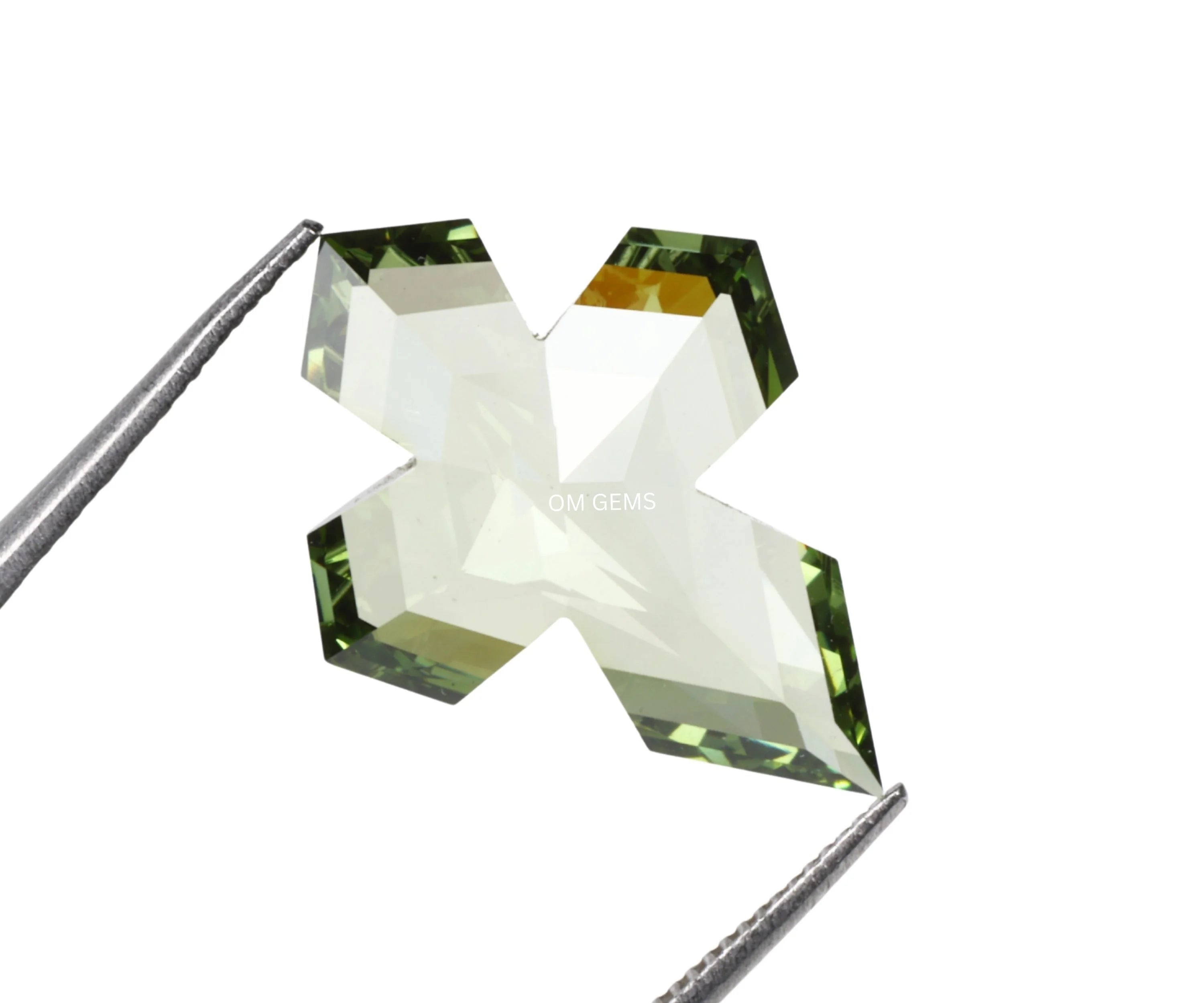 Green Christ Cross Lab Diamond