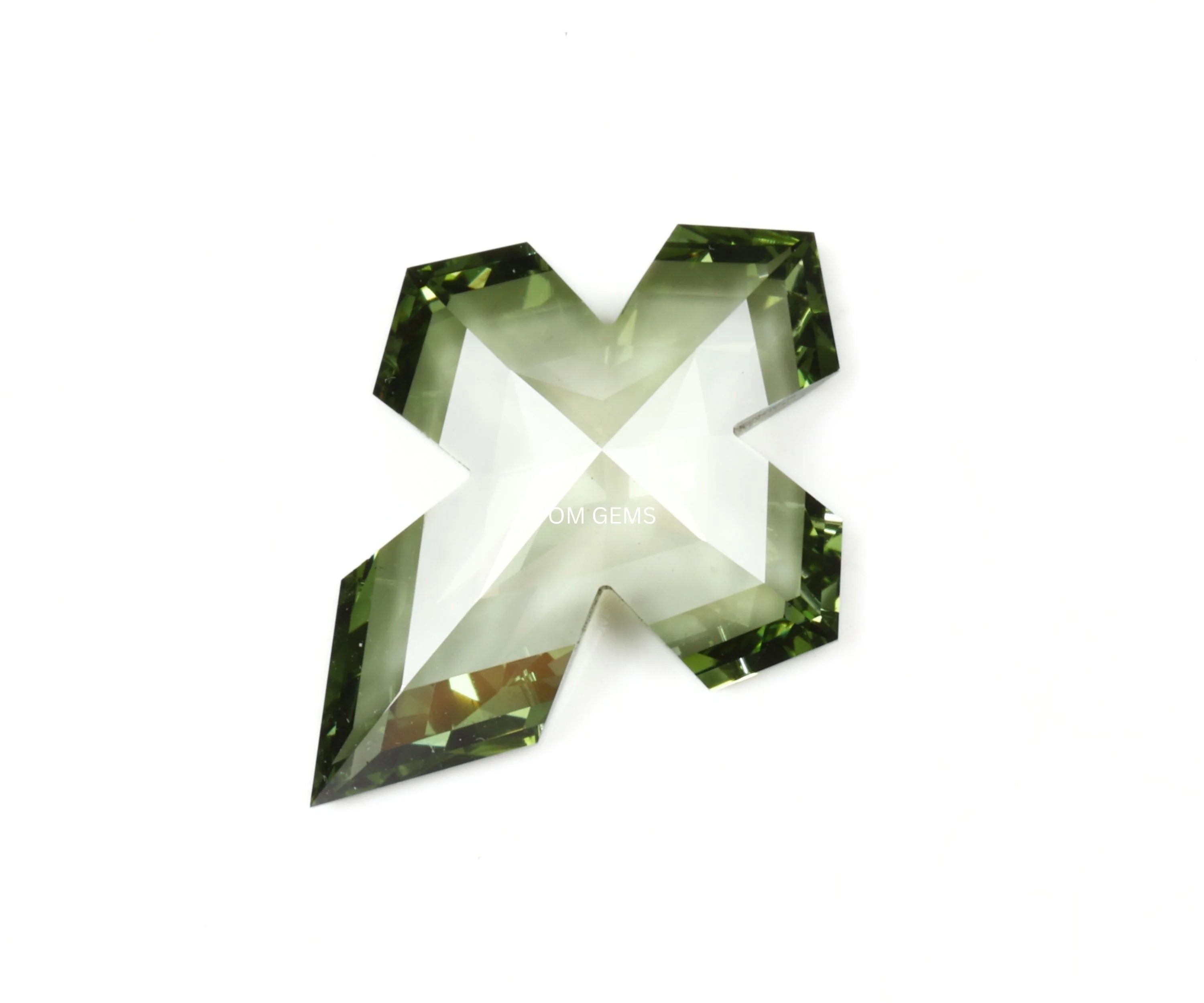 Green Christ Cross Lab Diamond