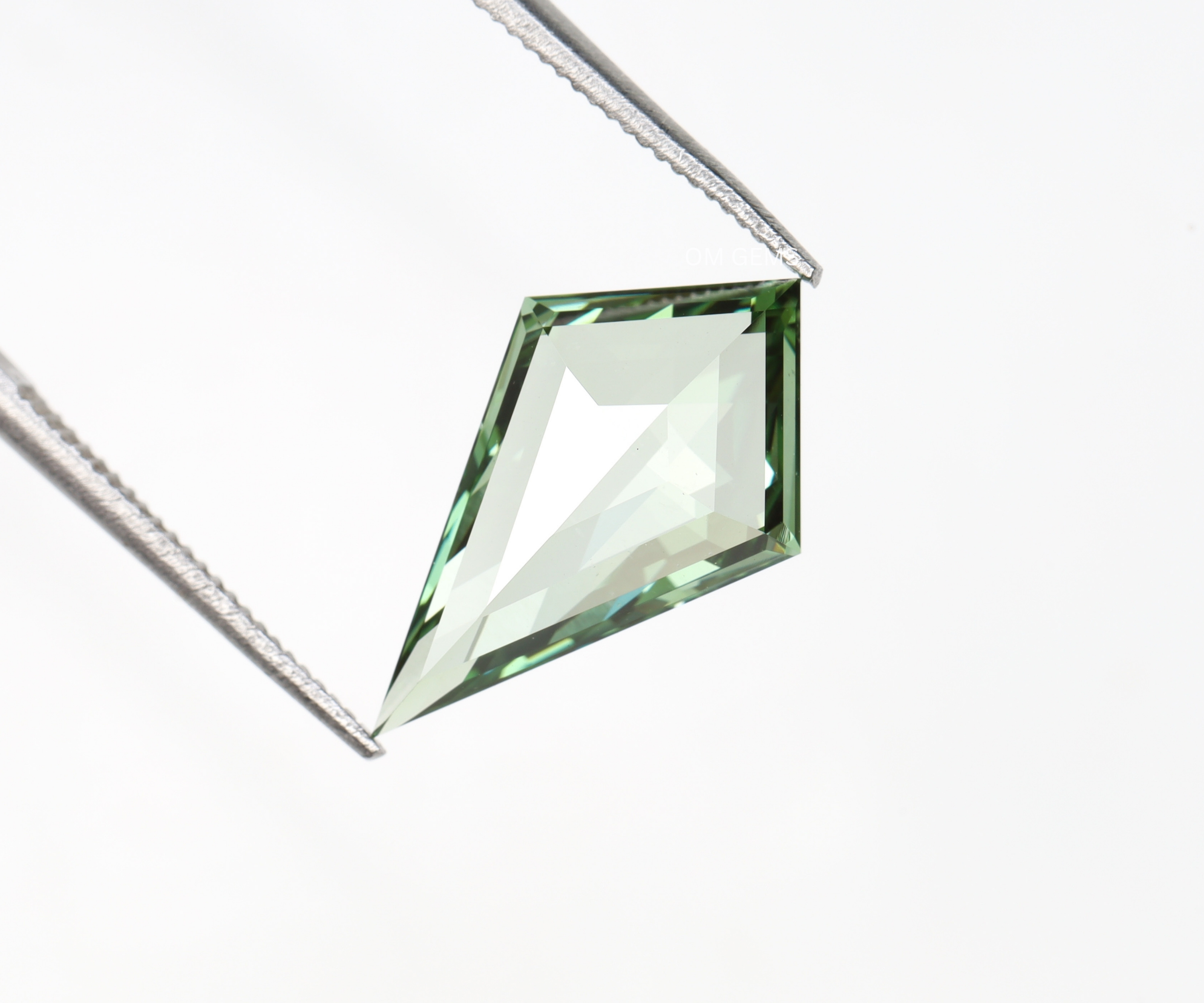 Green Kite Cut Lab Grown Diamond