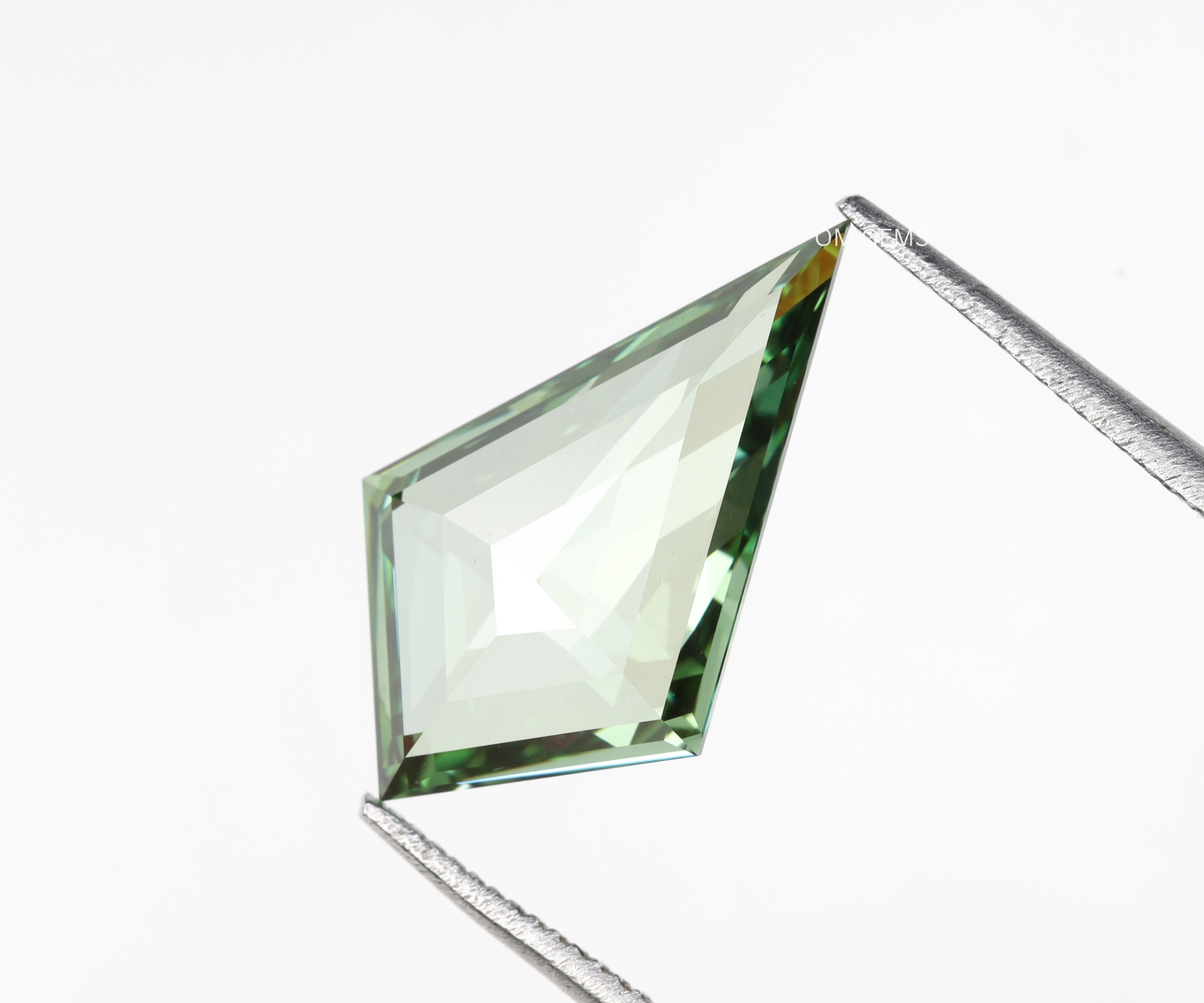 Green Kite Cut Lab Grown Diamond